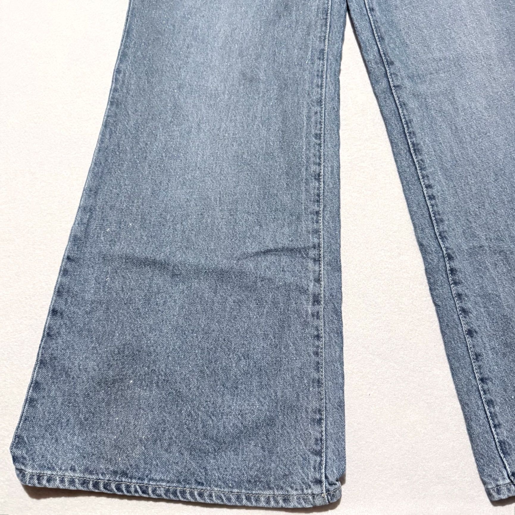 Pacsun Pacsun Lena Super Baggy Jeans Women's Light Blue Denim Baggy Jeans Pacsun 26 90s Wide-Leg Block: 5-Pocket Size 26" / US 2 / IT 38 - 4 Thumbnail
