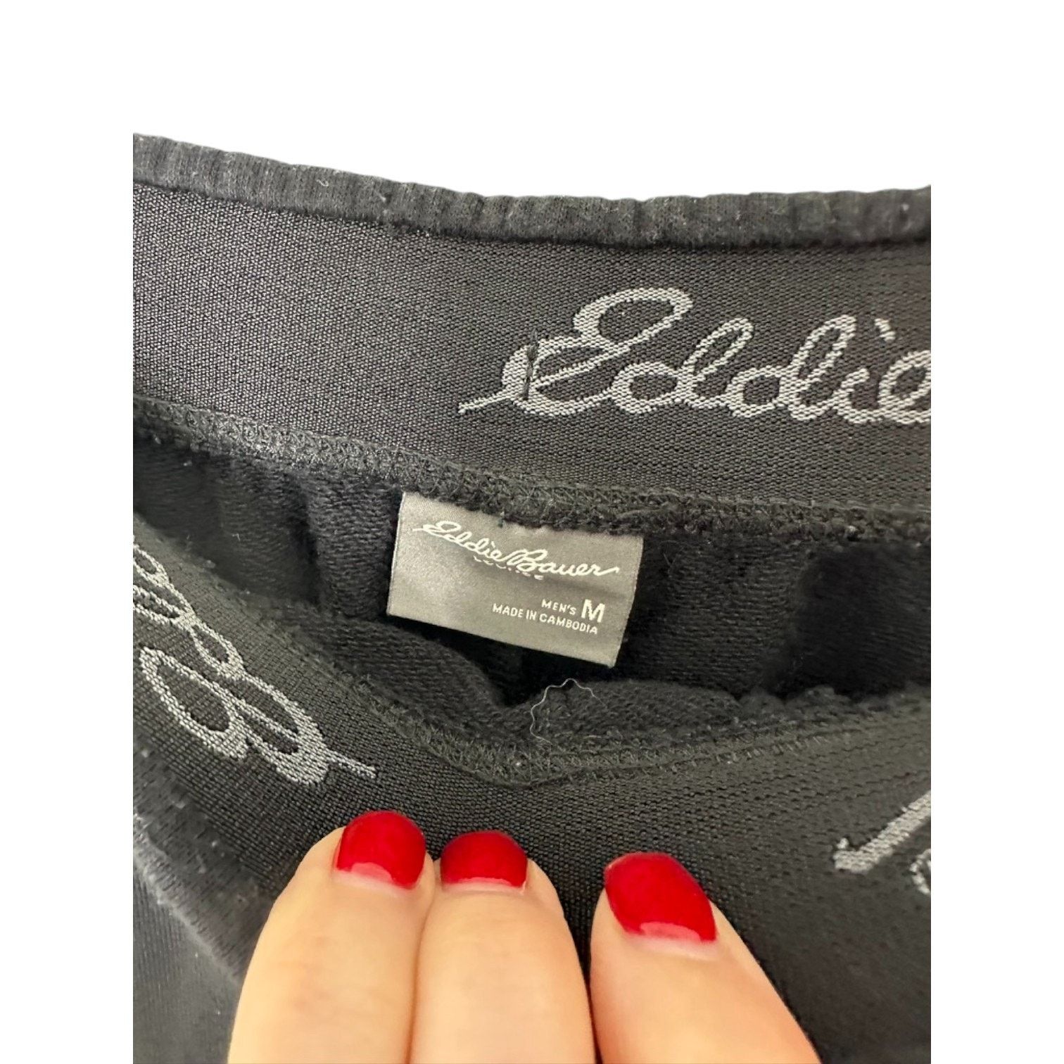 Eddie Bauer Eddie Bauer Black Lounge Jogger Sweatpants Men's Size Medium Size US 30 / EU 46 - 3 Thumbnail