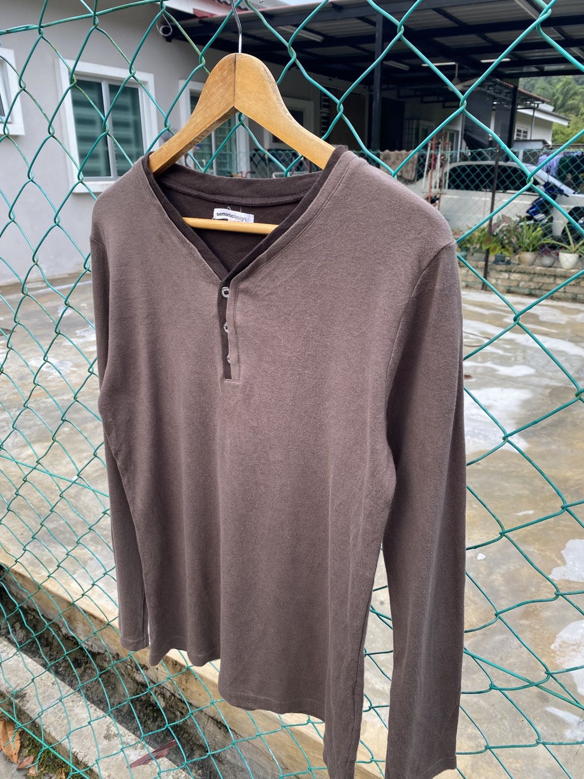 semanticdesign Semanticdesign henley long sleeve tshirt Size US M / EU 48-50 / 2 - 5 Thumbnail