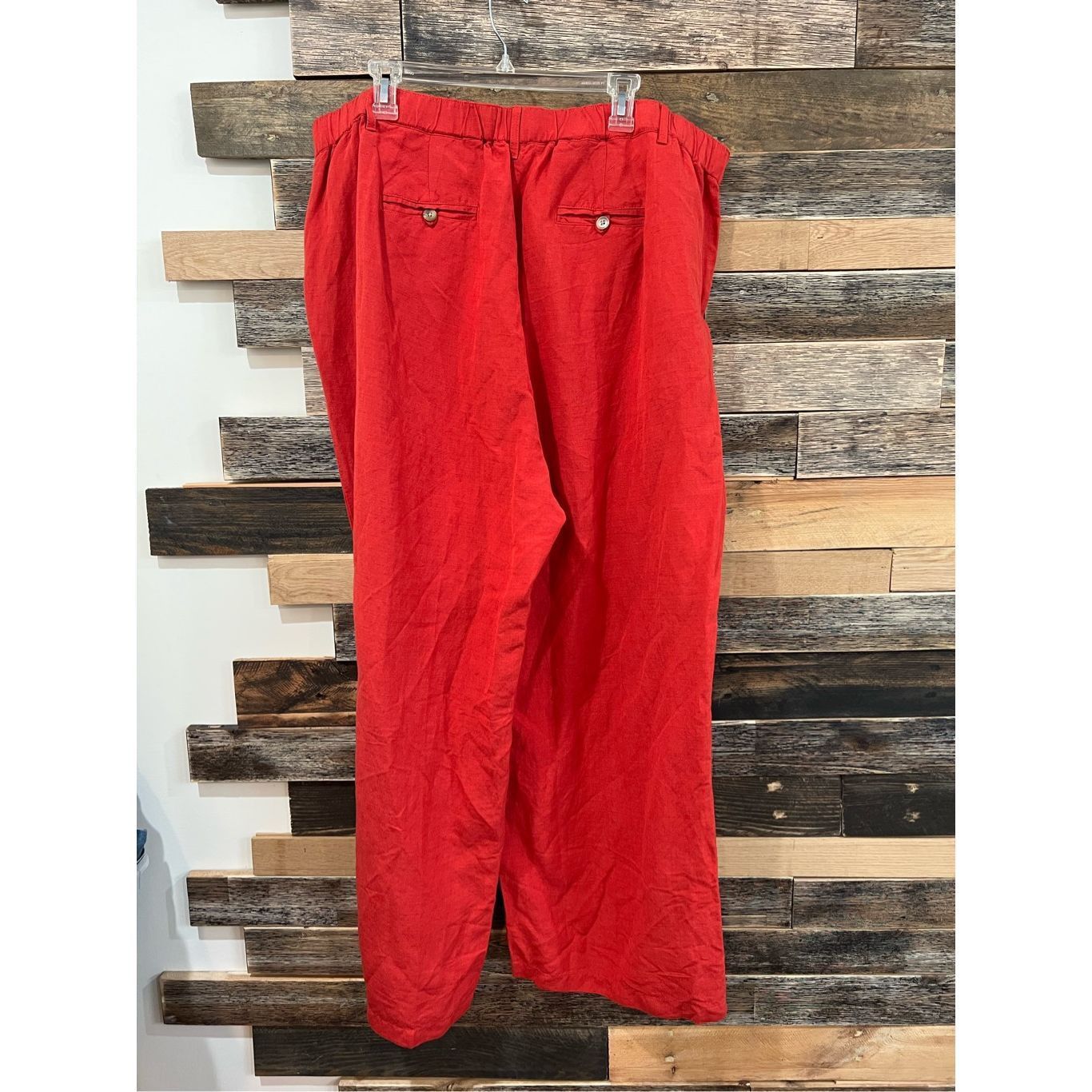 Other J. Jill NWT linen blend wide pants plus size 24 Size 42" / US 20 - 2 Thumbnail
