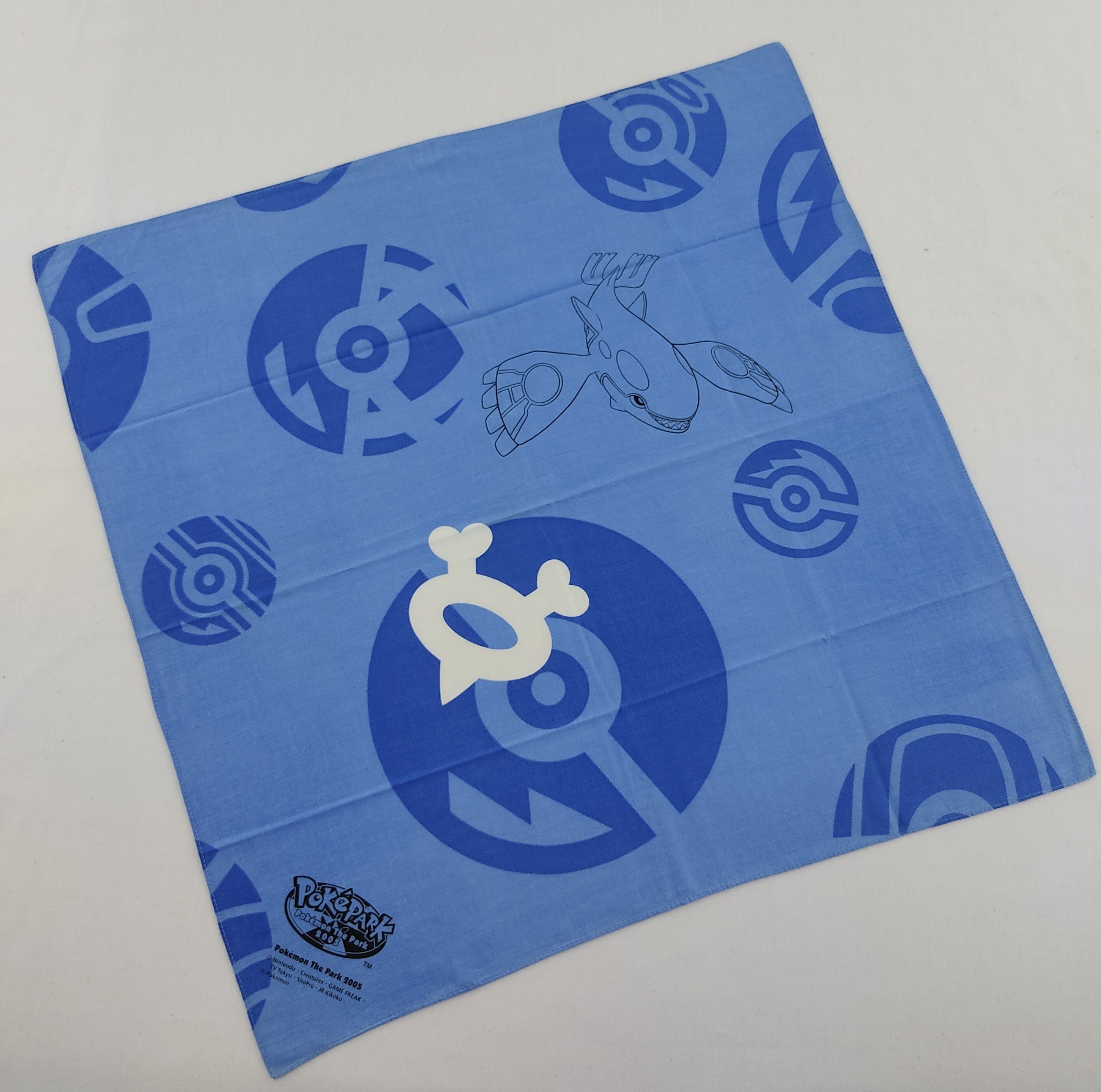 Nintendo × Pokemon × Vintage Vintage Y2K Pokemon Handkerchief / Neckwear / Bandana Size ONE SIZE - 1 Thumbnail