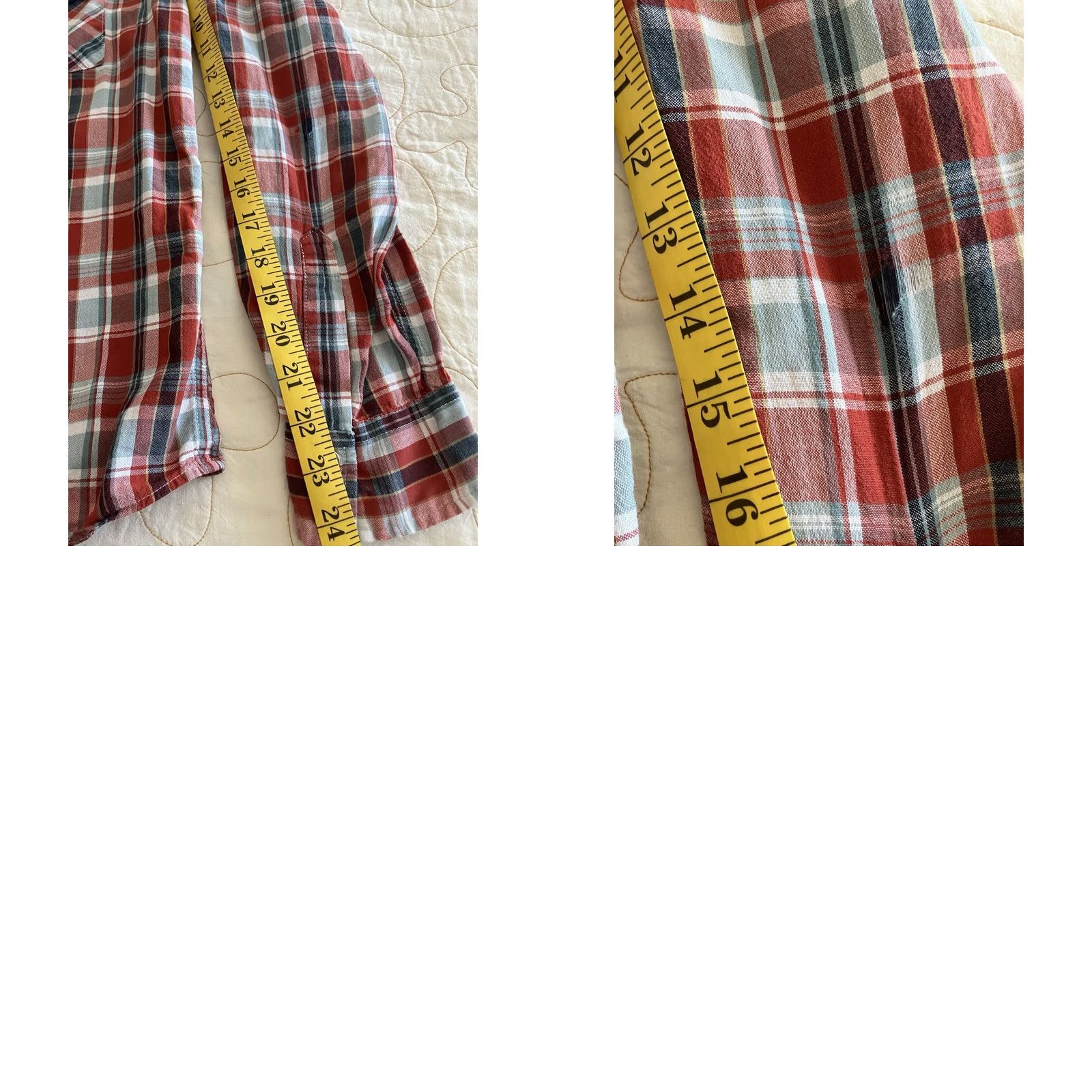 Pendleton VINTAGE Pendleton Shirt Mens M Red Frontier Plaid Pearl Snap Long Sleeve Button-Up Classic Fit Size US M / EU 48-50 / 2 - 8 Thumbnail
