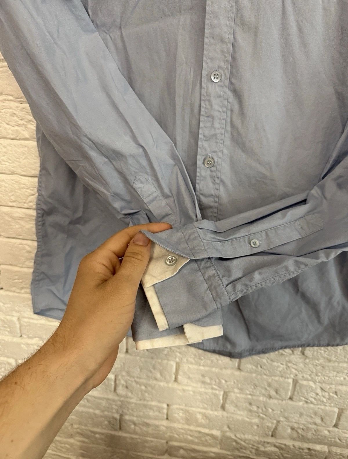 Alexander McQueen Alexander McQueen Shirt Designer Sz S 46 Size US S / EU 44-46 / 1 - 3 Thumbnail