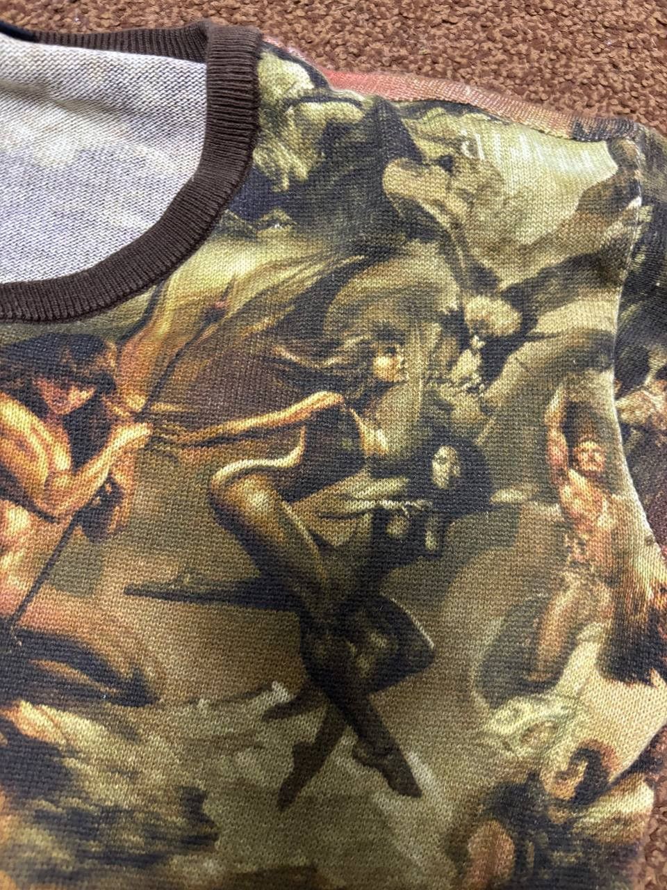 GSUS Sindustries × Japanese Brand Y2K Gsus Sindustries Erotic Girls Dragon Battle Sweater Size US M / EU 48-50 / 2 - 3 Thumbnail