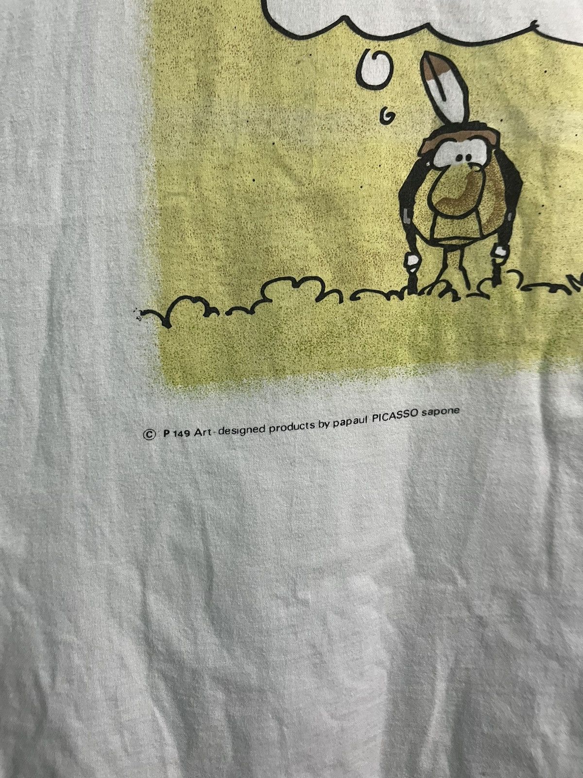 Designer Papaul Picasso Sapone T shirt Size US L / EU 52-54 / 3 - 3 Thumbnail