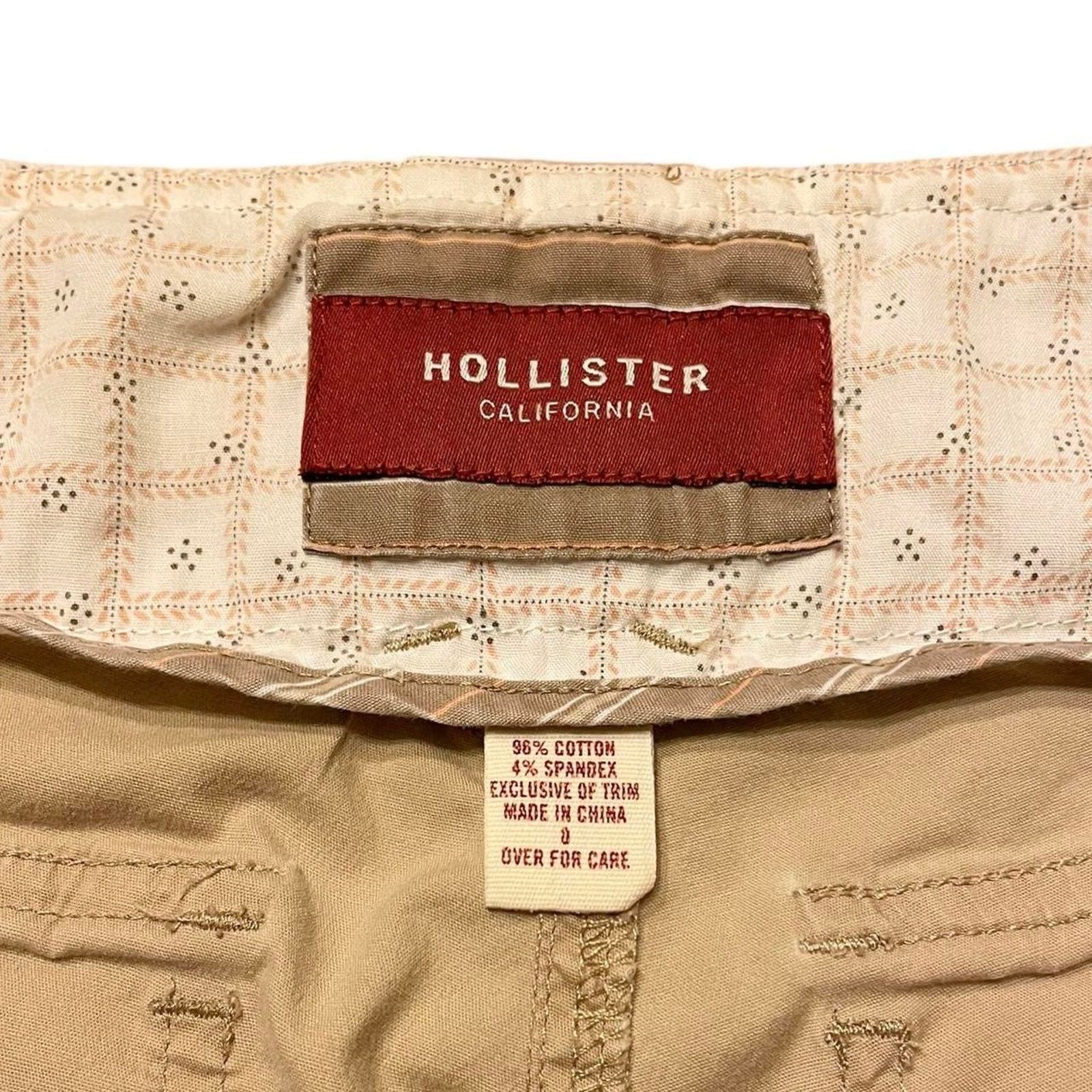 Hollister VTG Y2K Hollister lowrise grunge utility cargo pants Size 0 Size 25" / US 0 / IT 36 - 8 Thumbnail