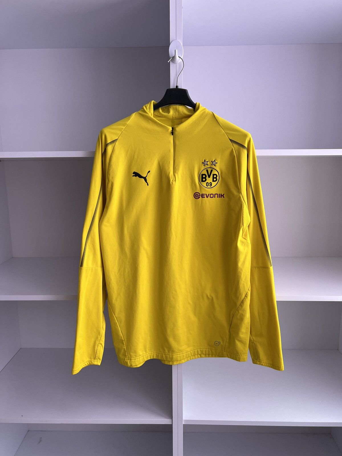 Vintage Vintage Borussia Dortmund 1/4 zip sweatshirt Size US XL / EU 56 / 4 - 1 Thumbnail