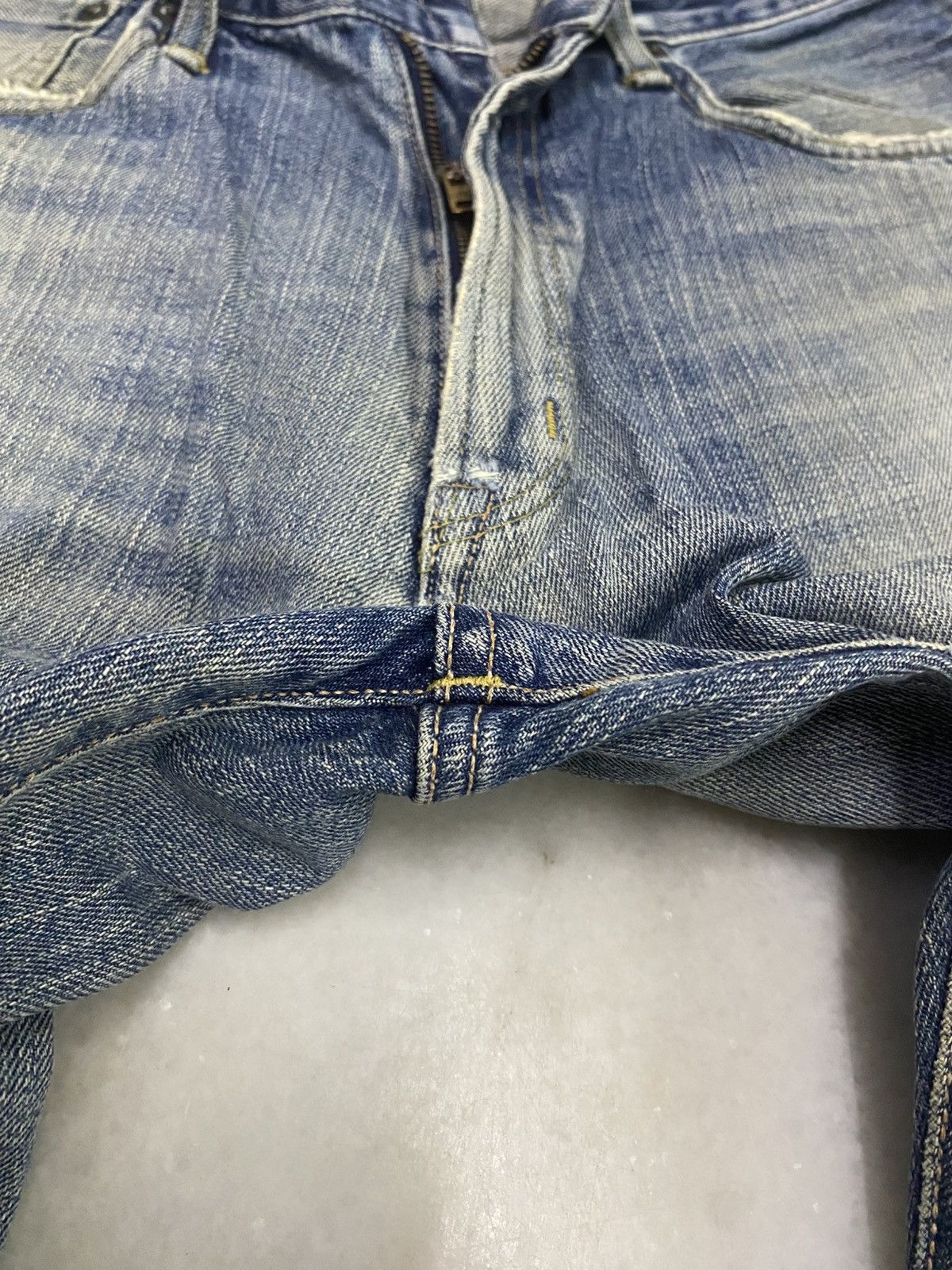Edwin Size 29x32 Vintage Edwin 505 Selvedge Denim Jeans Size US 29 - 10 Thumbnail