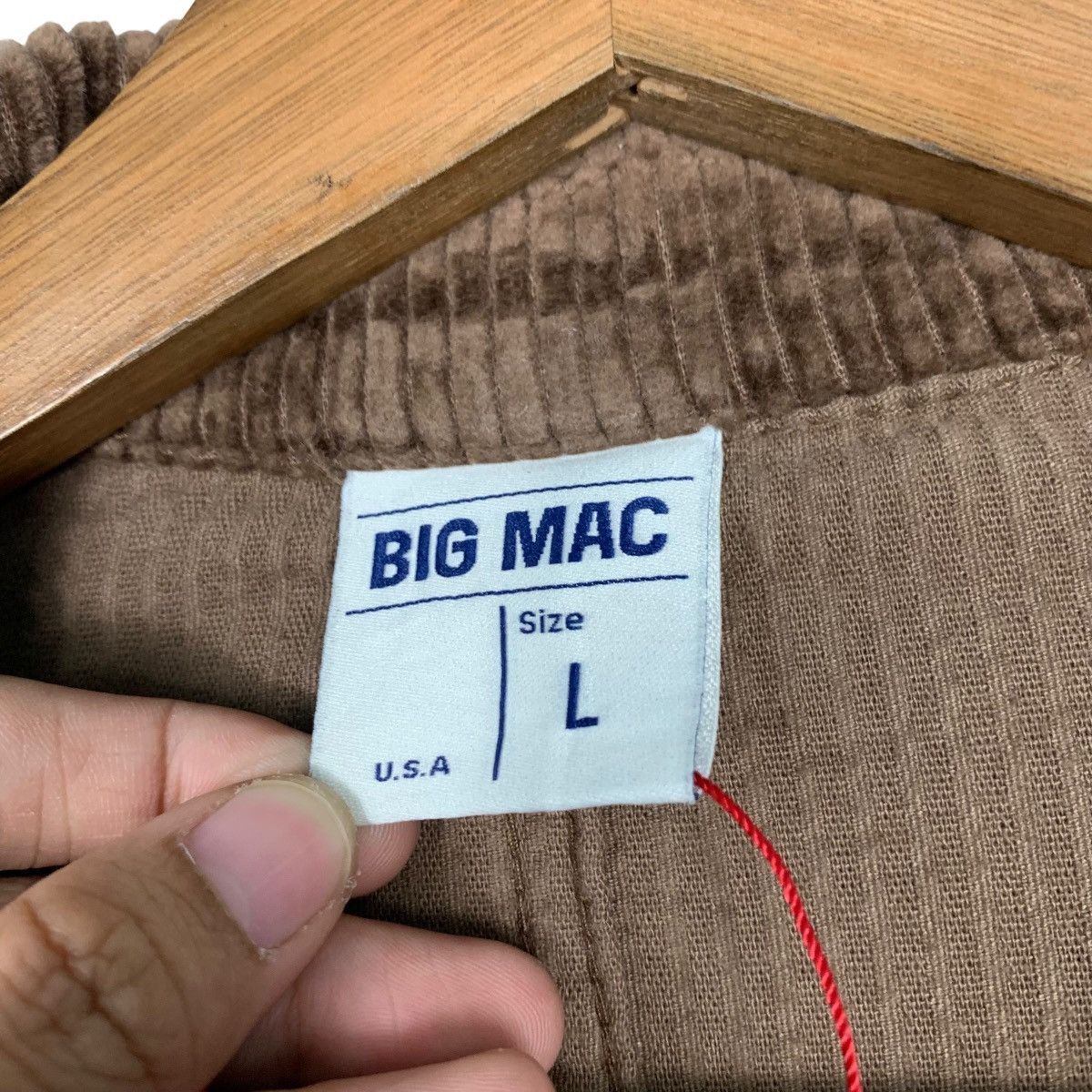 Big Mac BIG MAC Four Pocket Corduroy Jacket Chore Jacket #1865-C81 Size US L / EU 52-54 / 3 - 16 Thumbnail