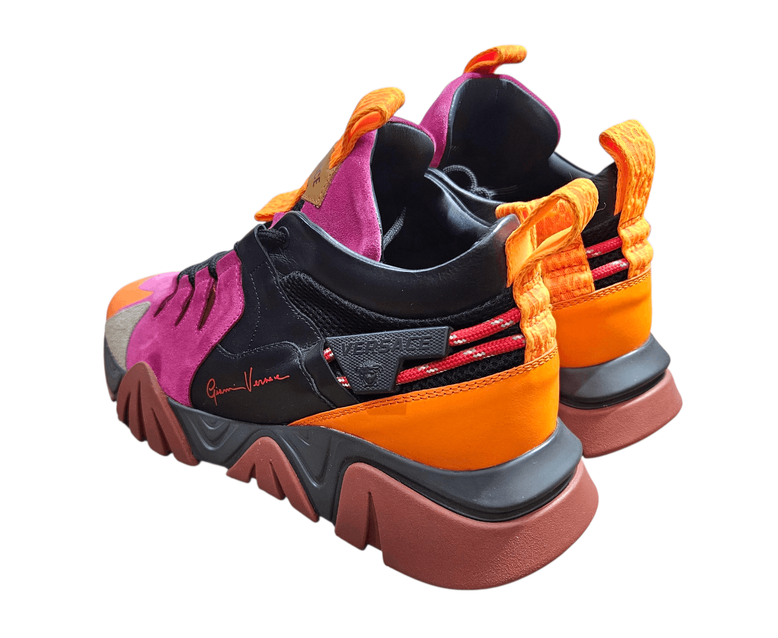 Versace VERSACE Gianni Signature Sport Squalo Sneakers | 2Chains Size US 11 / EU 44 - 6 Thumbnail
