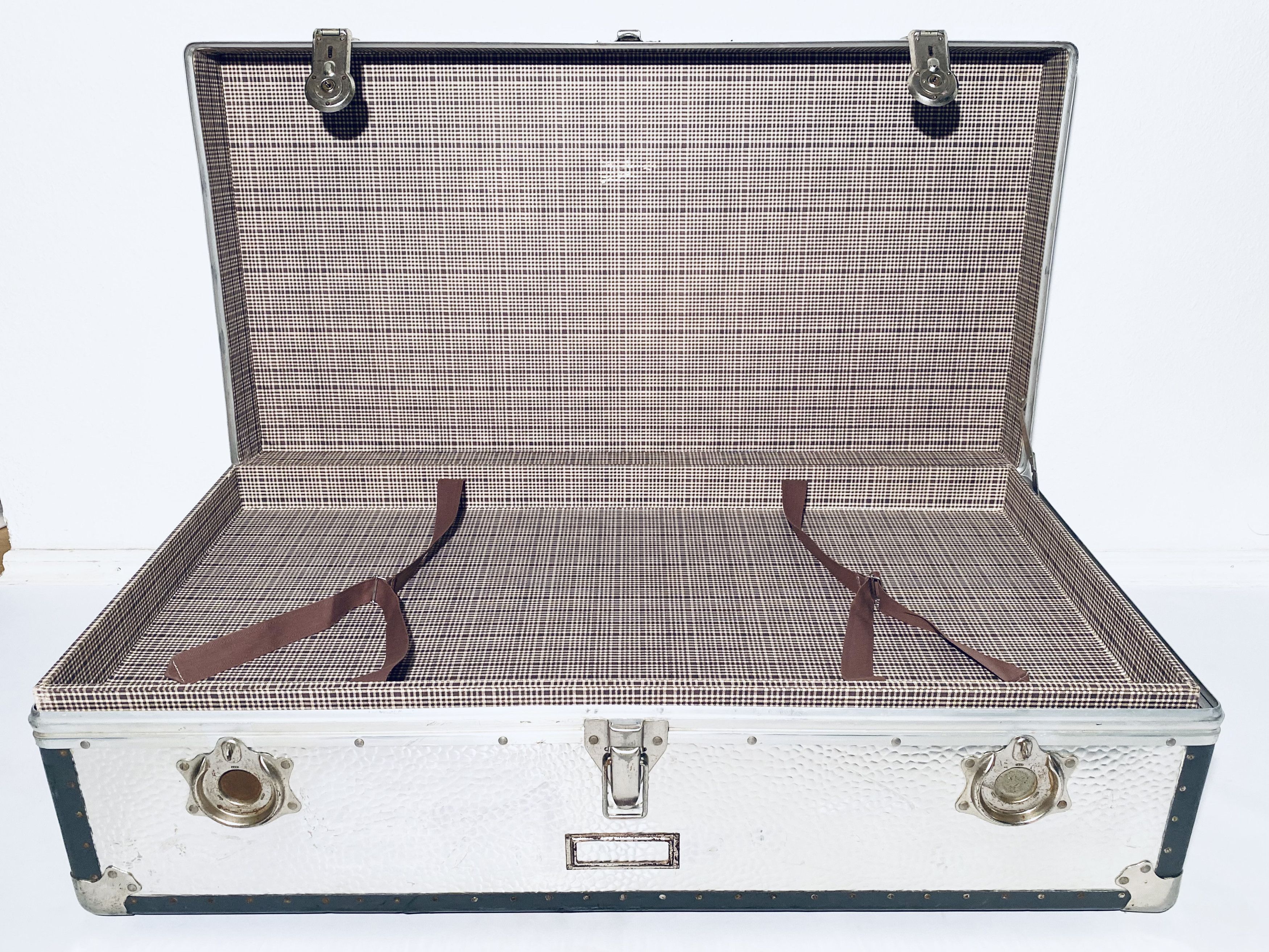Rimowa 1930s Rimowa Aluminium Overseas Travel Suitcase Size ONE SIZE - 11 Thumbnail