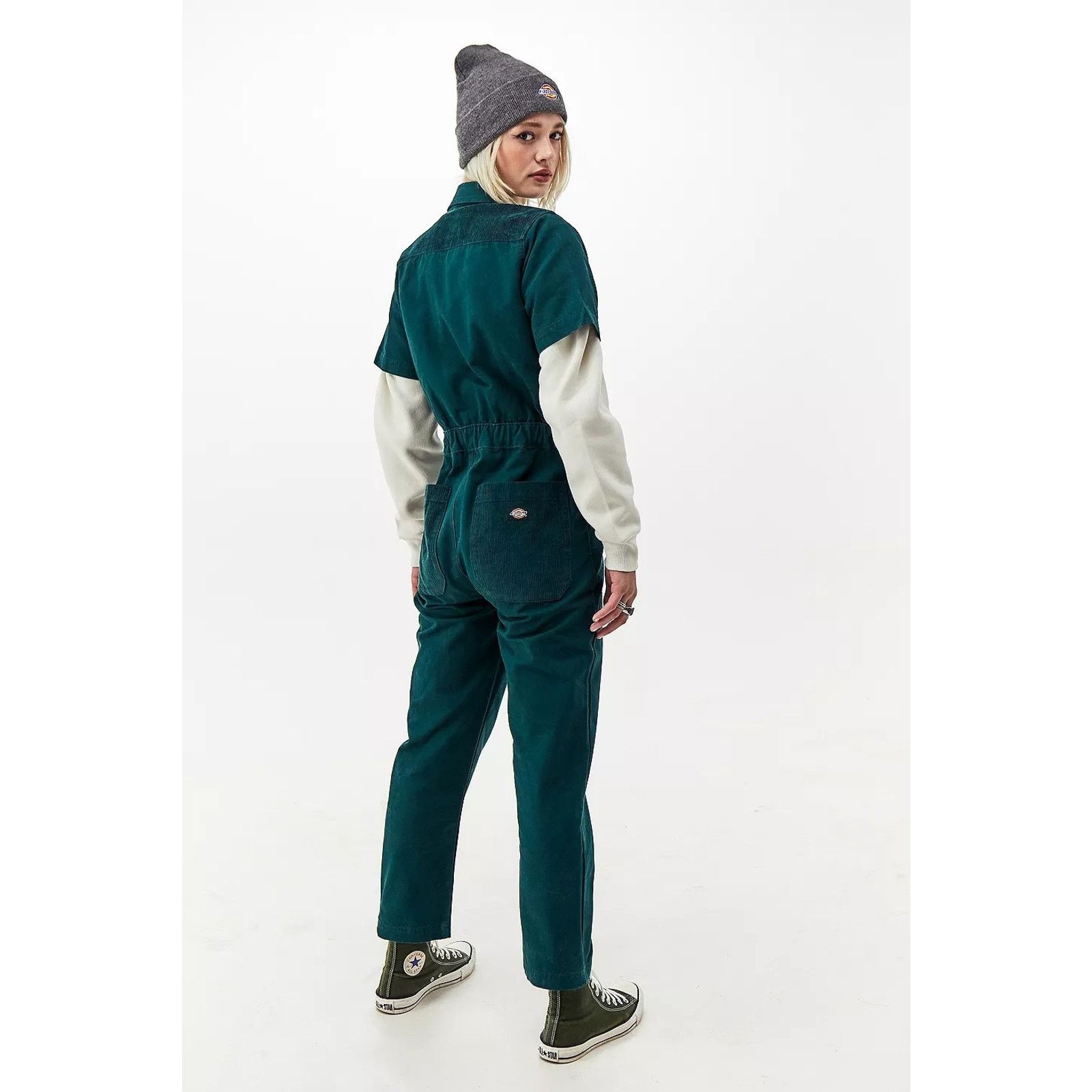 Dickies Dickies forest green reworked corduroy accent coveralls XS Size 27" / US 4 / IT 40 - 5 Thumbnail