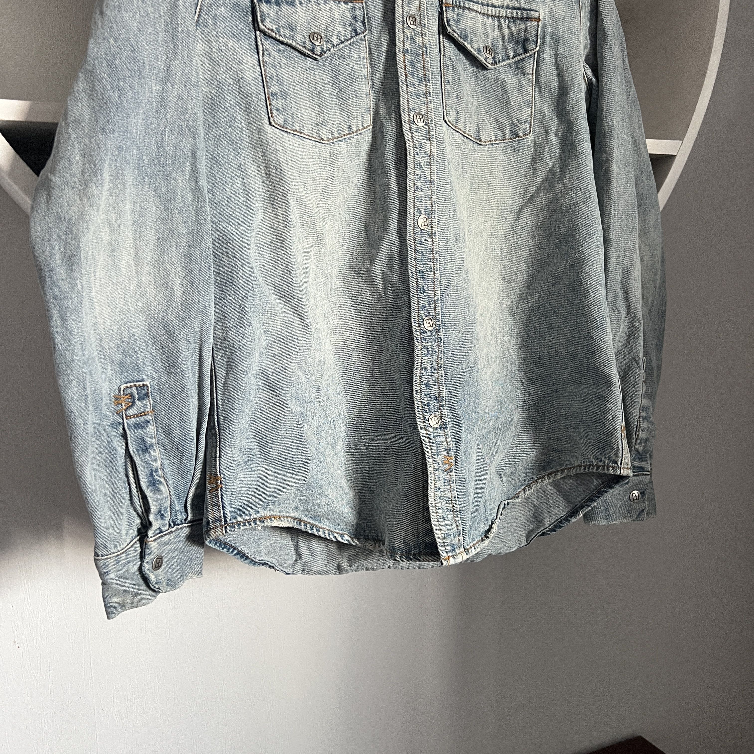 Ksubi KSUBI FRONTIER RECHARDGE Blue Denim Shirt Size US S / EU 44-46 / 1 - 7 Thumbnail
