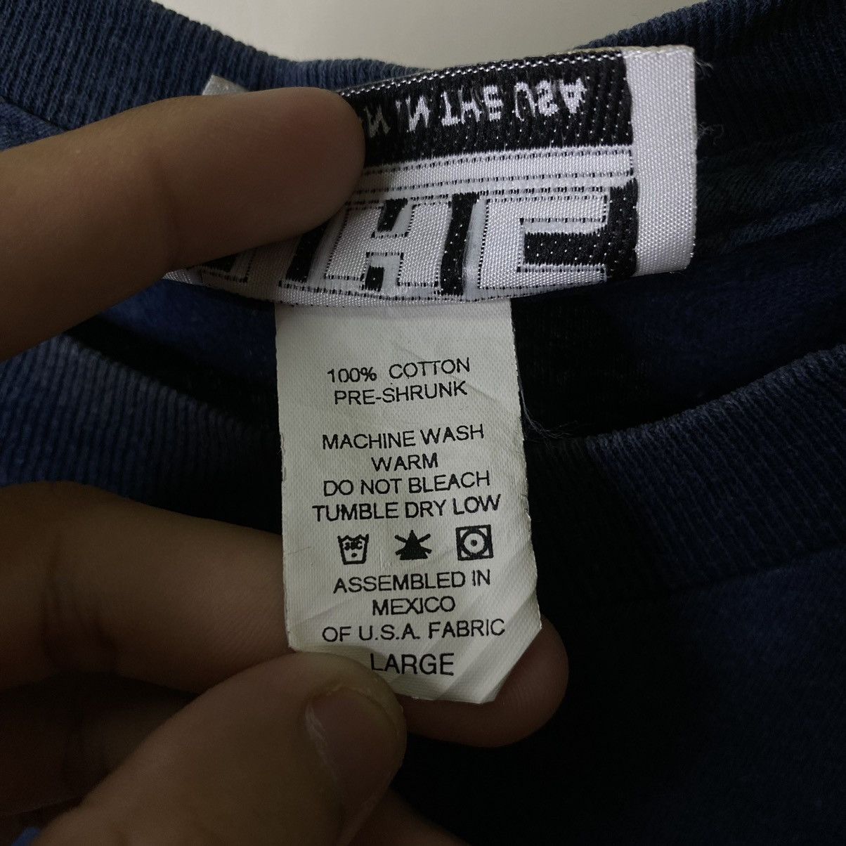 Vintage Vintage 1990s THC OG Logo Streetwear Faded Tee Size US L / EU 52-54 / 3 - 4 Thumbnail