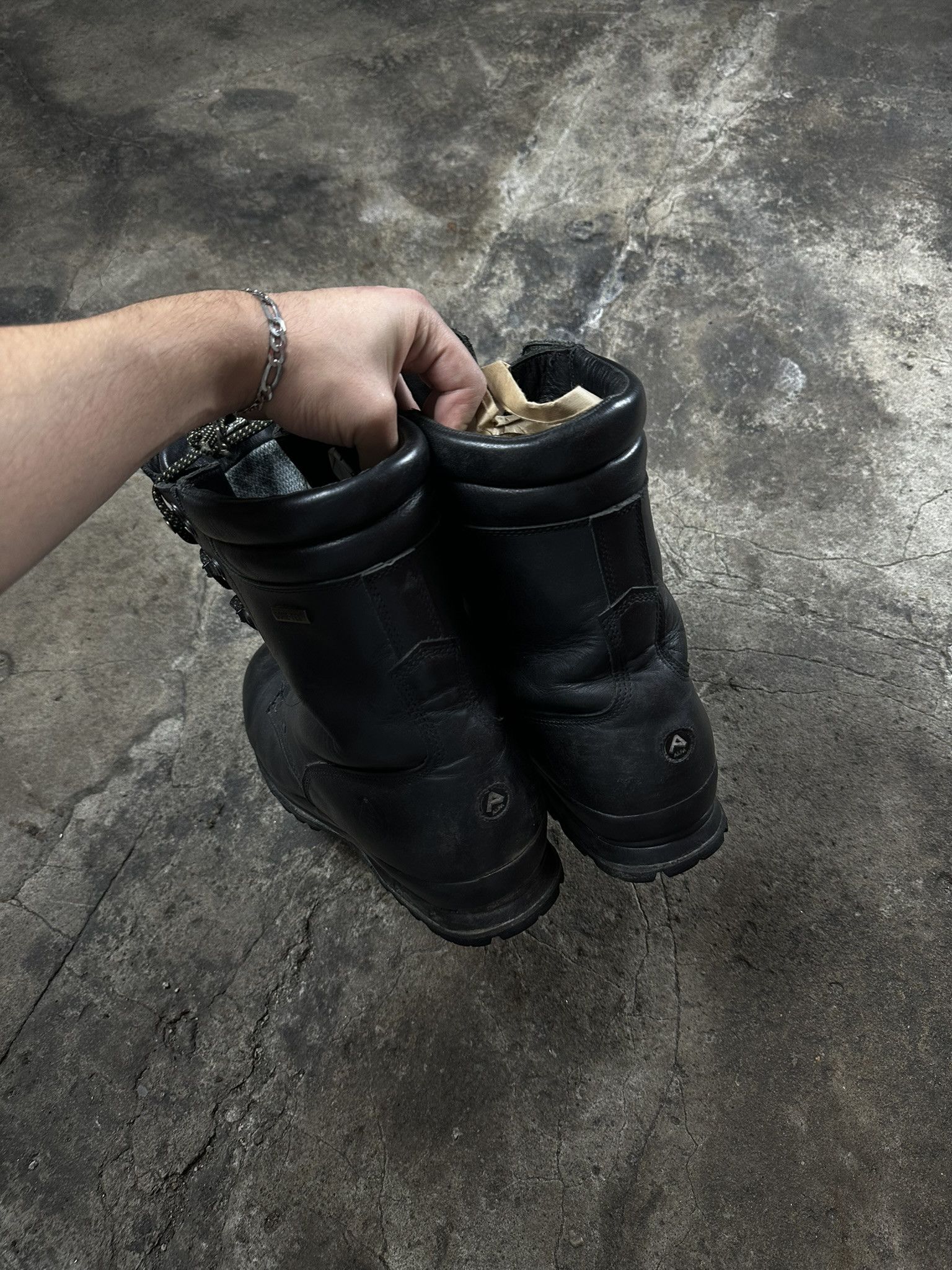 Vibram Vintage Alfa Vibram Gore-tex Military Trekking Leahter Boots Size US 9 / EU 42 - 6 Thumbnail