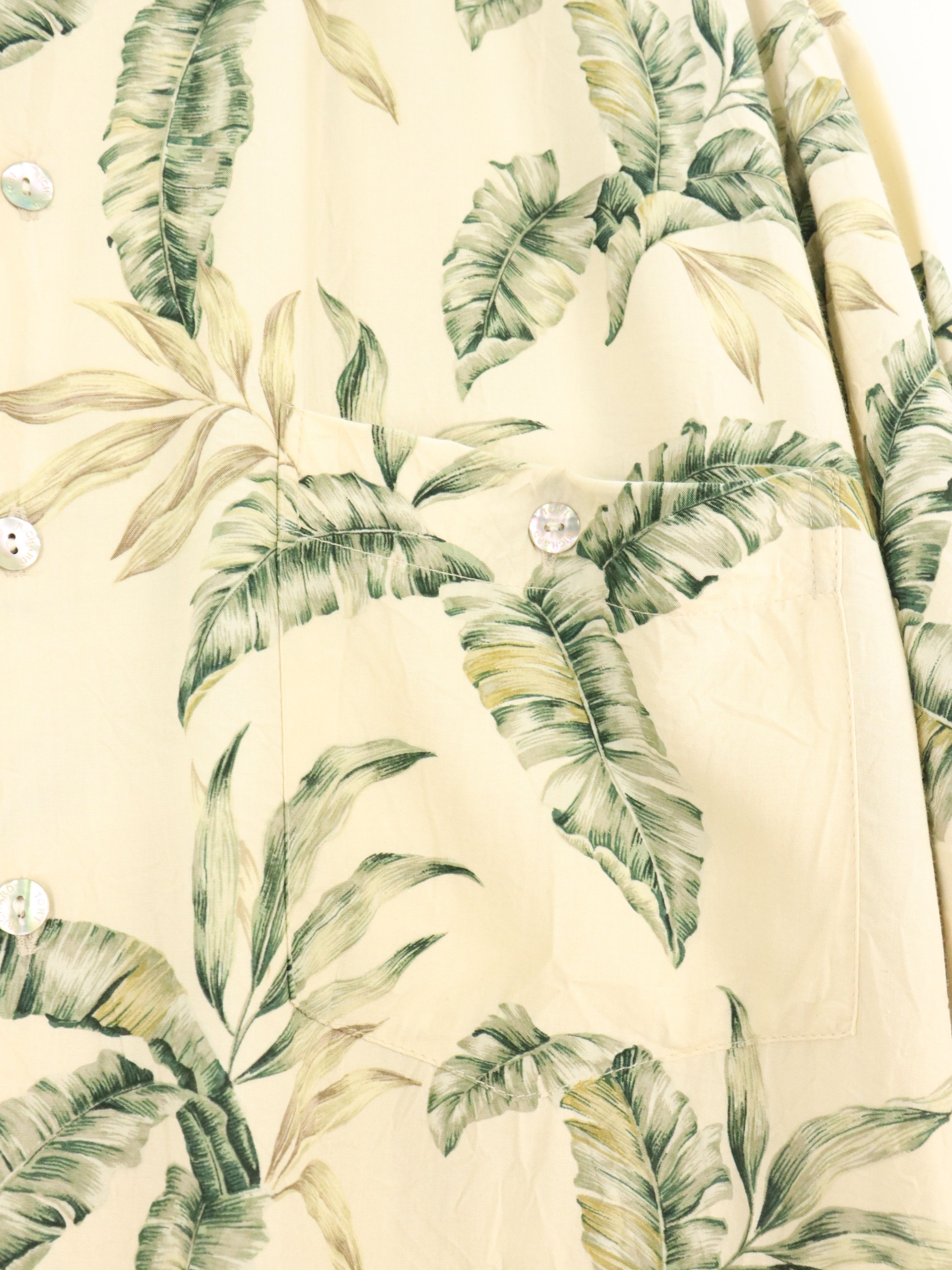 Tori Richard Tori Richard USA Banana Leaf Motive Rayon Hawaiian Shirt Size US M / EU 48-50 / 2 - 6 Thumbnail