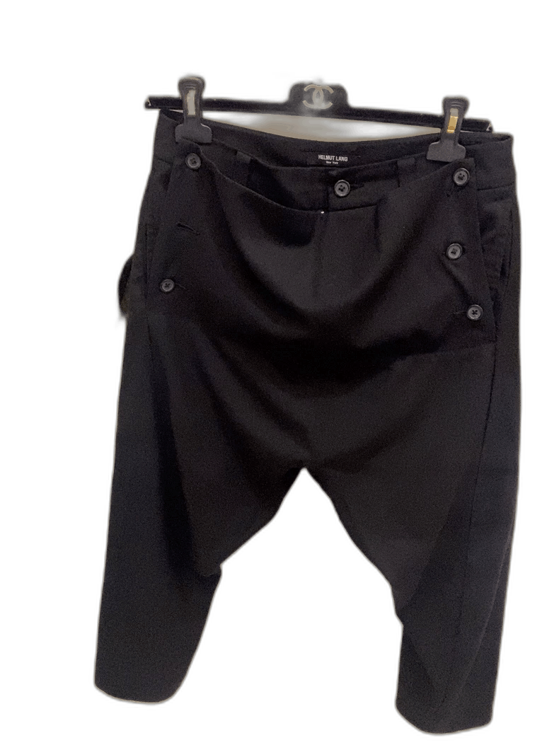 Balenciaga Stylish Black 8Part Pants for Comfort-2505 Size US 30 / EU 46 - 1 Thumbnail