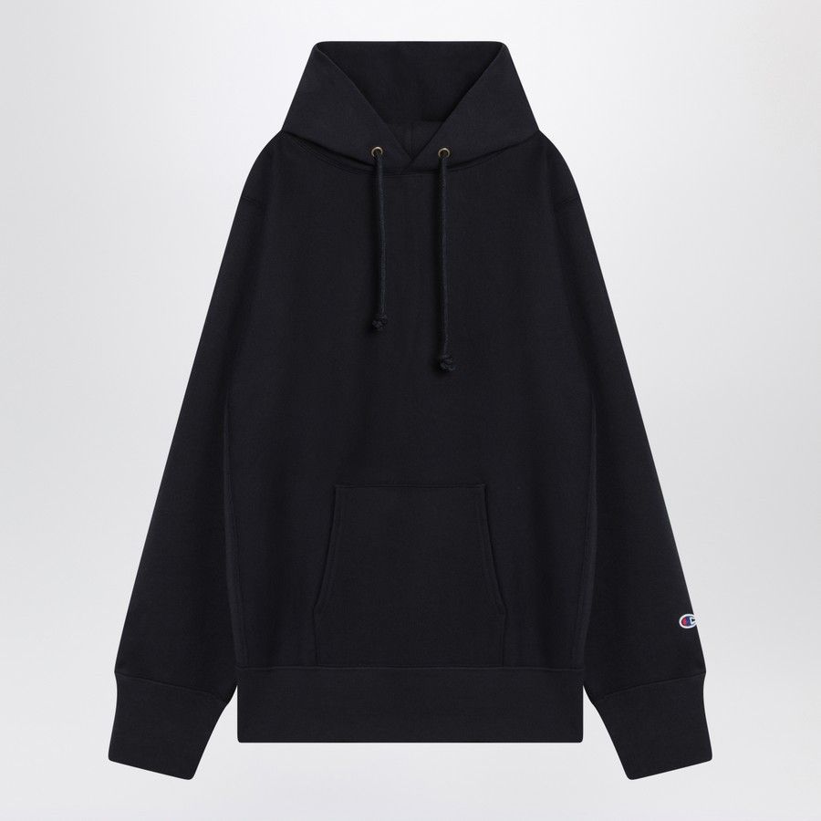Champion o1d2blof0226 Cotton Hoodie in Navy Blue Size US S / EU 44-46 / 1 - 1 Thumbnail