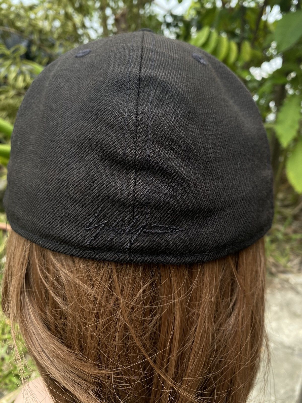 New Era × Yohji Yamamoto Yohji Yamamoto Signature X New Era Full Hat Baseball Size ONE SIZE - 4 Thumbnail