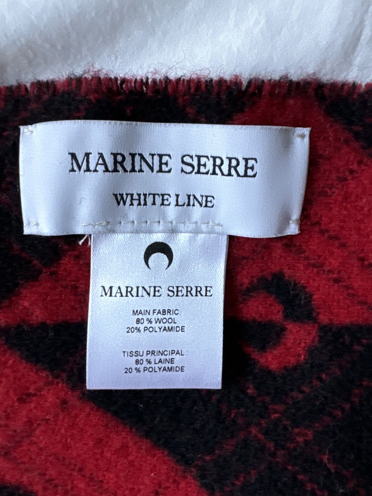 Marine Serre Marine Serre Wool Scarf Size ONE SIZE - 2 Thumbnail
