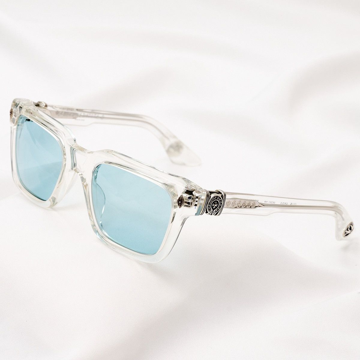 Chrome Hearts CHROME HEARTS HALLLAMANASS CRYSTAL SUNGLASSES Size ONE SIZE - 2 Thumbnail