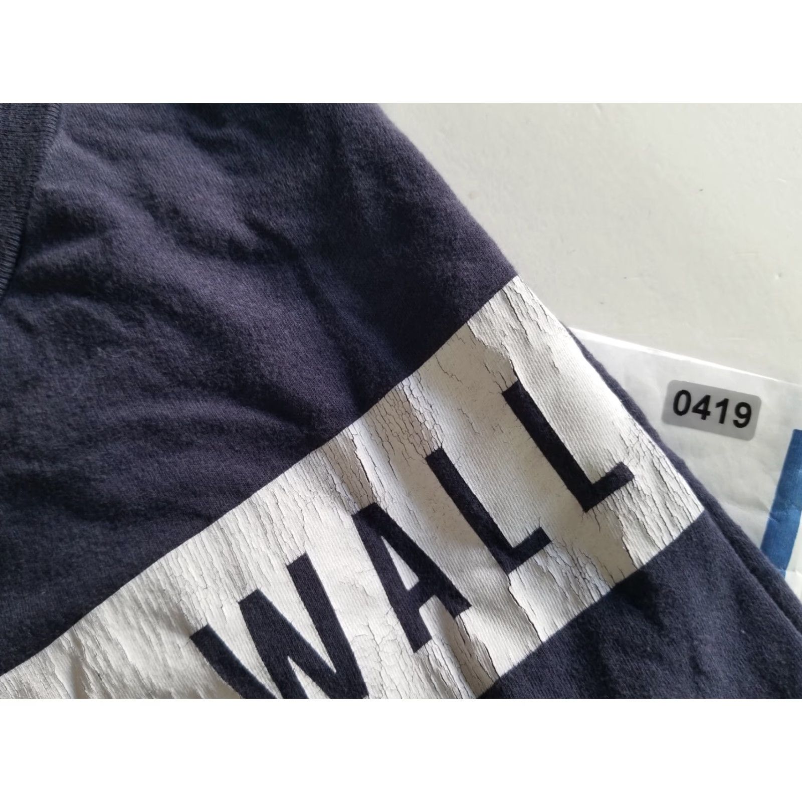 Vans Vans T-Shirt Mens XL Short Sleeve Blue Distressed Logo Crosspointe Brea Rose Canvas Cotton Athletic Regular Vintage No Size US XL / EU 56 / 4 - 8 Thumbnail