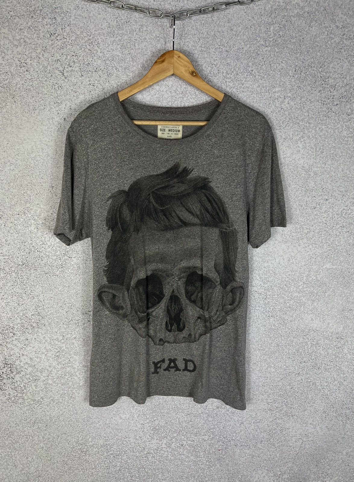 Allsaints Allsaints Art Graphic Skeleton Logo Tee Size US M / EU 48-50 / 2 - 1 Thumbnail