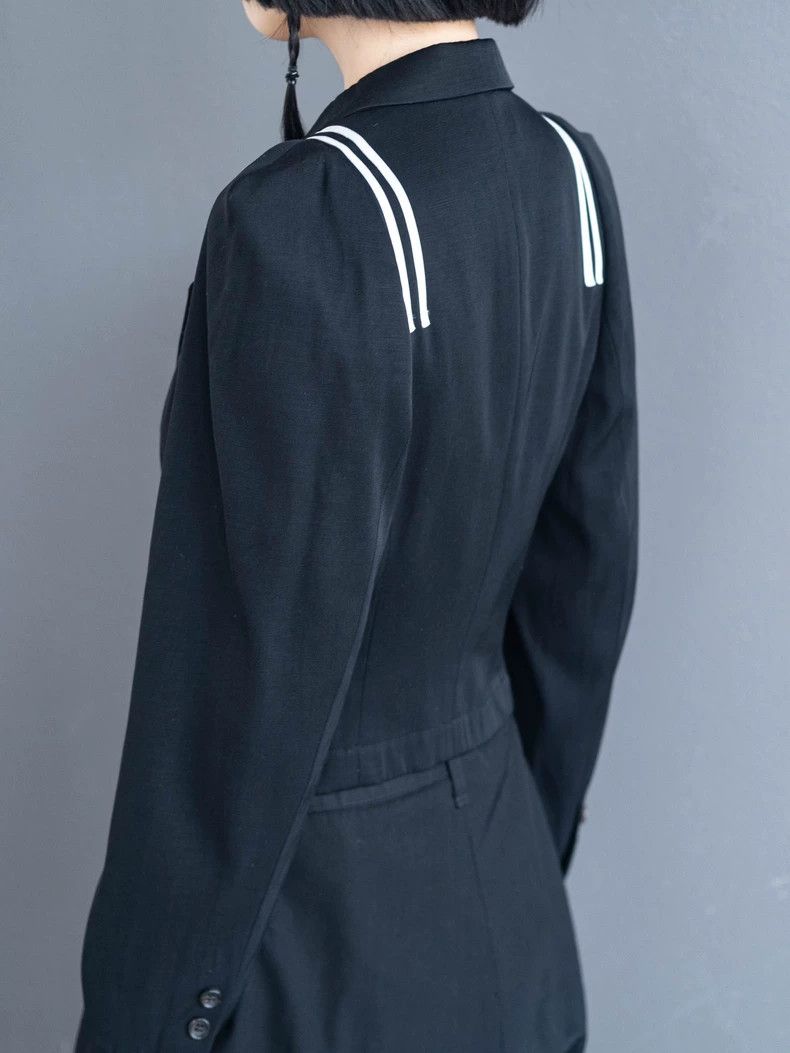 Comme des Garcons Comme Des Garcons Early Demon Horned Navy Jacket Size S / US 4 / IT 40 - 4 Thumbnail