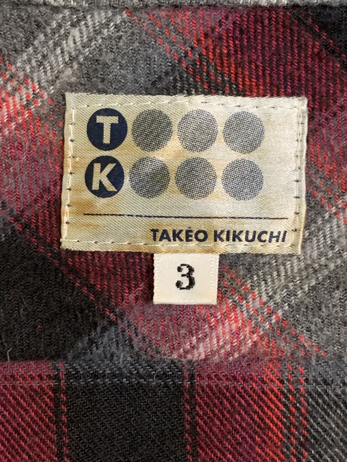 Takeo Kikuchi Rare Design Takeo Kikuchi Snap Button Ups Shirt Size M / US 6-8 / IT 42-44 - 4 Thumbnail