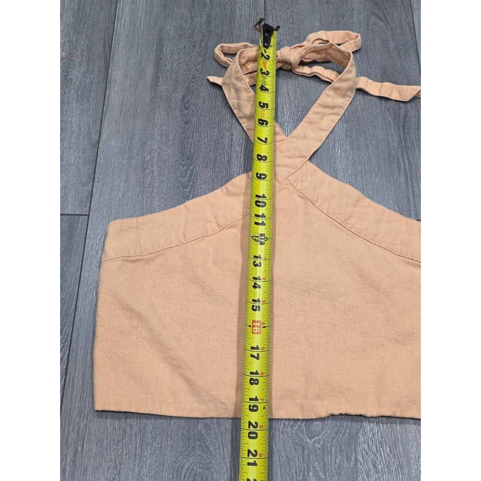 Abercrombie & Fitch Abercrombie & Fitch Y2K Cotton halter crop top Large A003205 Size L / US 10 / IT 46 - 2 Thumbnail