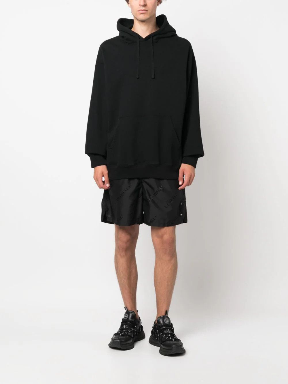 A-COLD-WALL* Black Monogram ACW Logo Nylon Shorts Size US 30 / EU 46 - 4 Thumbnail