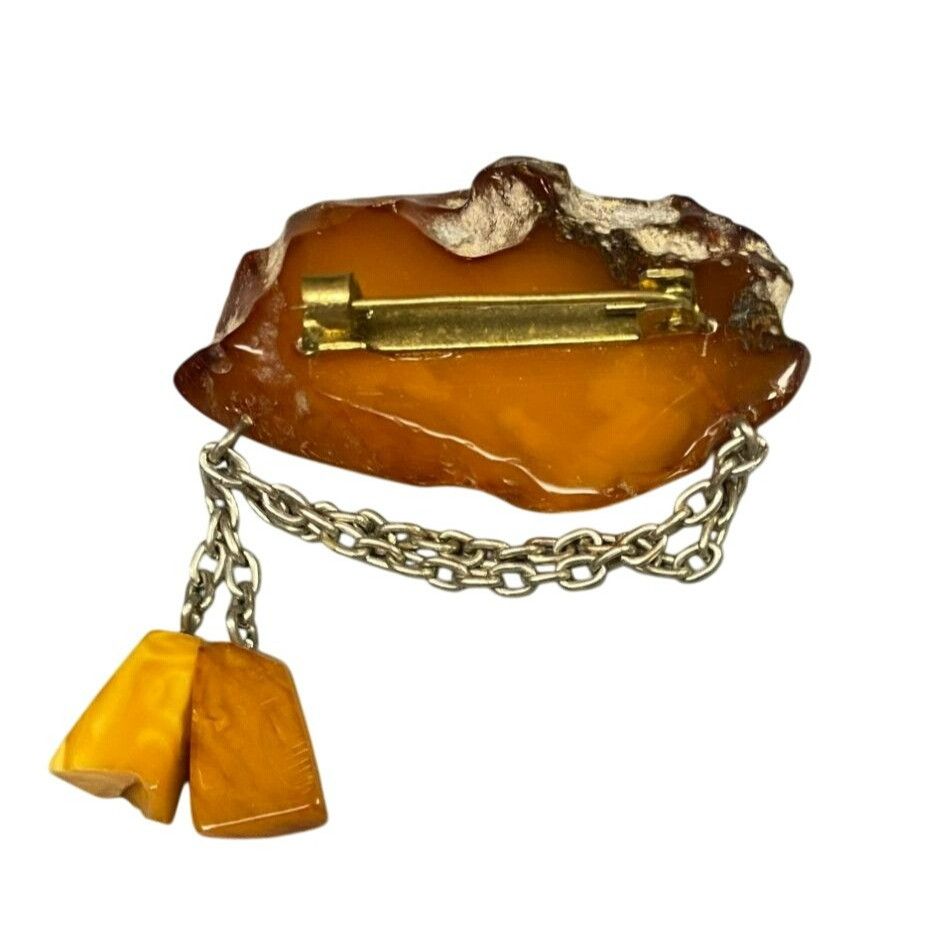 Handmade Handmade Rare OOAC Vintage Baltic Amber Statement Necklace, Size ONE SIZE - 9 Thumbnail