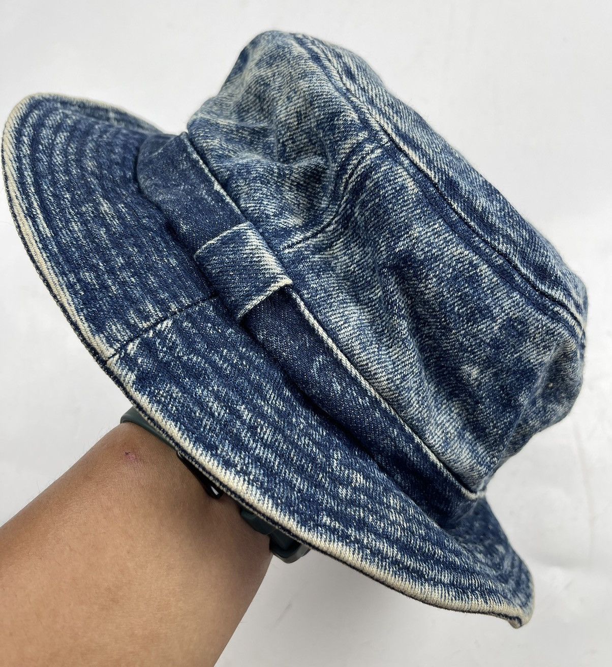 Seditionaries × Vintage distressed denim bucket hat tc25 Size ONE SIZE - 5 Thumbnail
