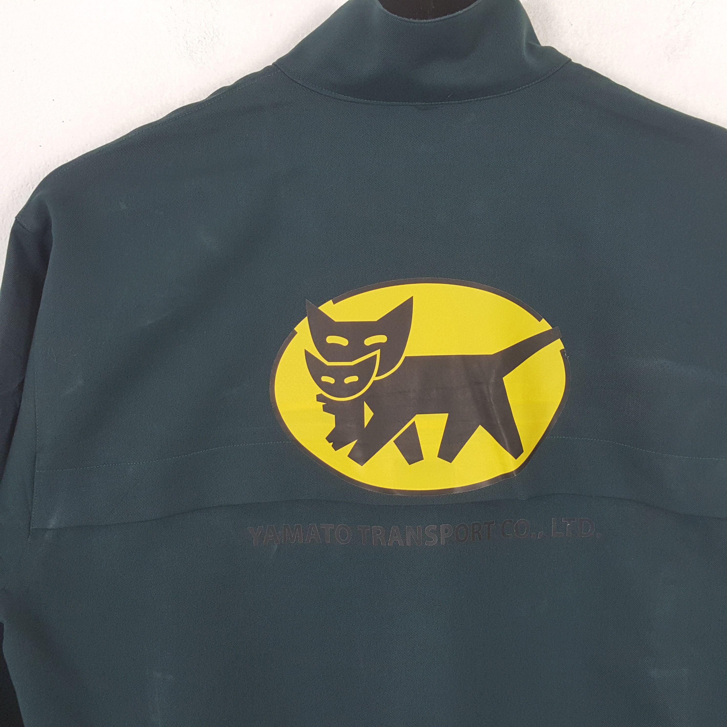 Japanese Brand × Vintage YAMATO TRANSPORT Japanese Workwear Custom Jacket C286N20 Size US M / EU 48-50 / 2 - 2 Thumbnail