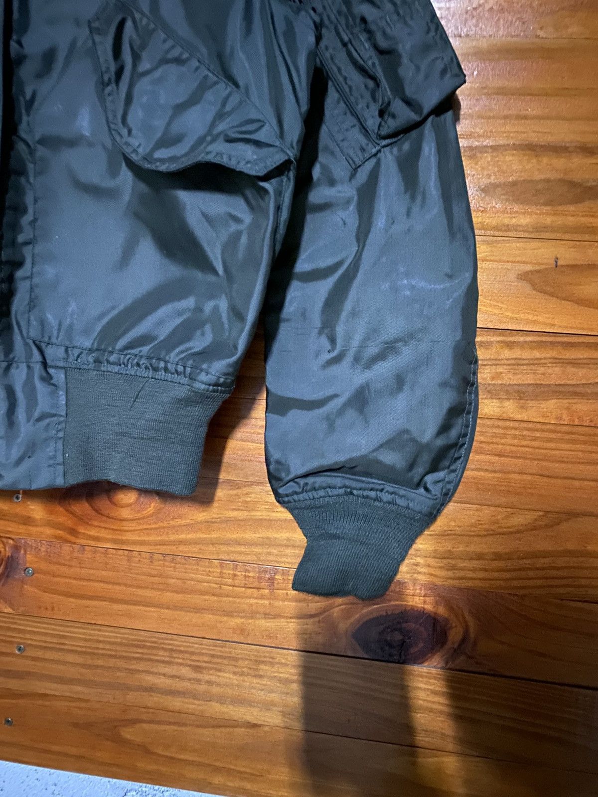 Vintage Vintage 60s U.S. Military Flight Jacket MA-1 / CWU Style Size US S / EU 44-46 / 1 - 11 Thumbnail