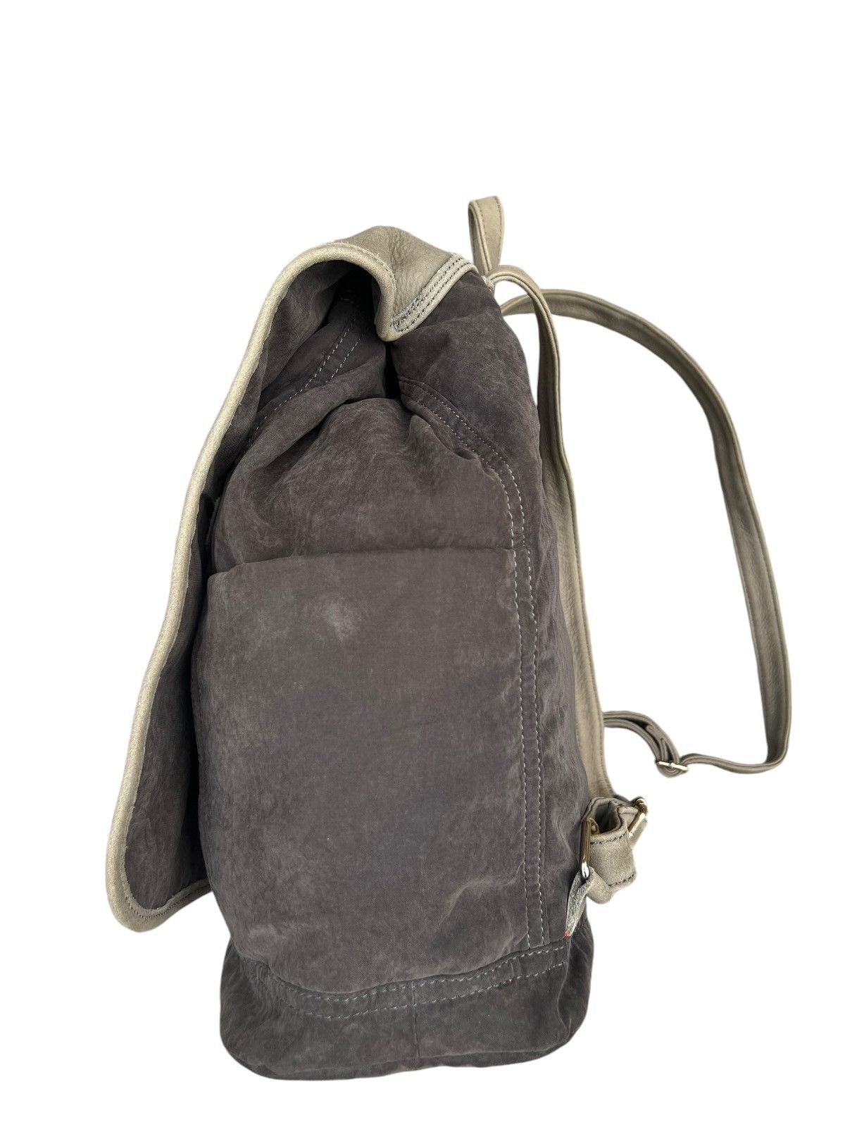 Leather Ear Papillonner Japan Patina Leather Hybrid Backpack Size ONE SIZE - 12 Thumbnail