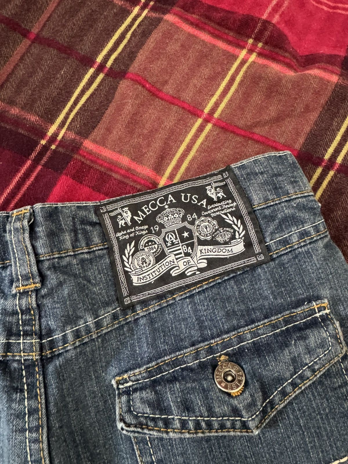 Mecca Mecca USA Blue Jeans Size US 28 / EU 44 - 2 Thumbnail