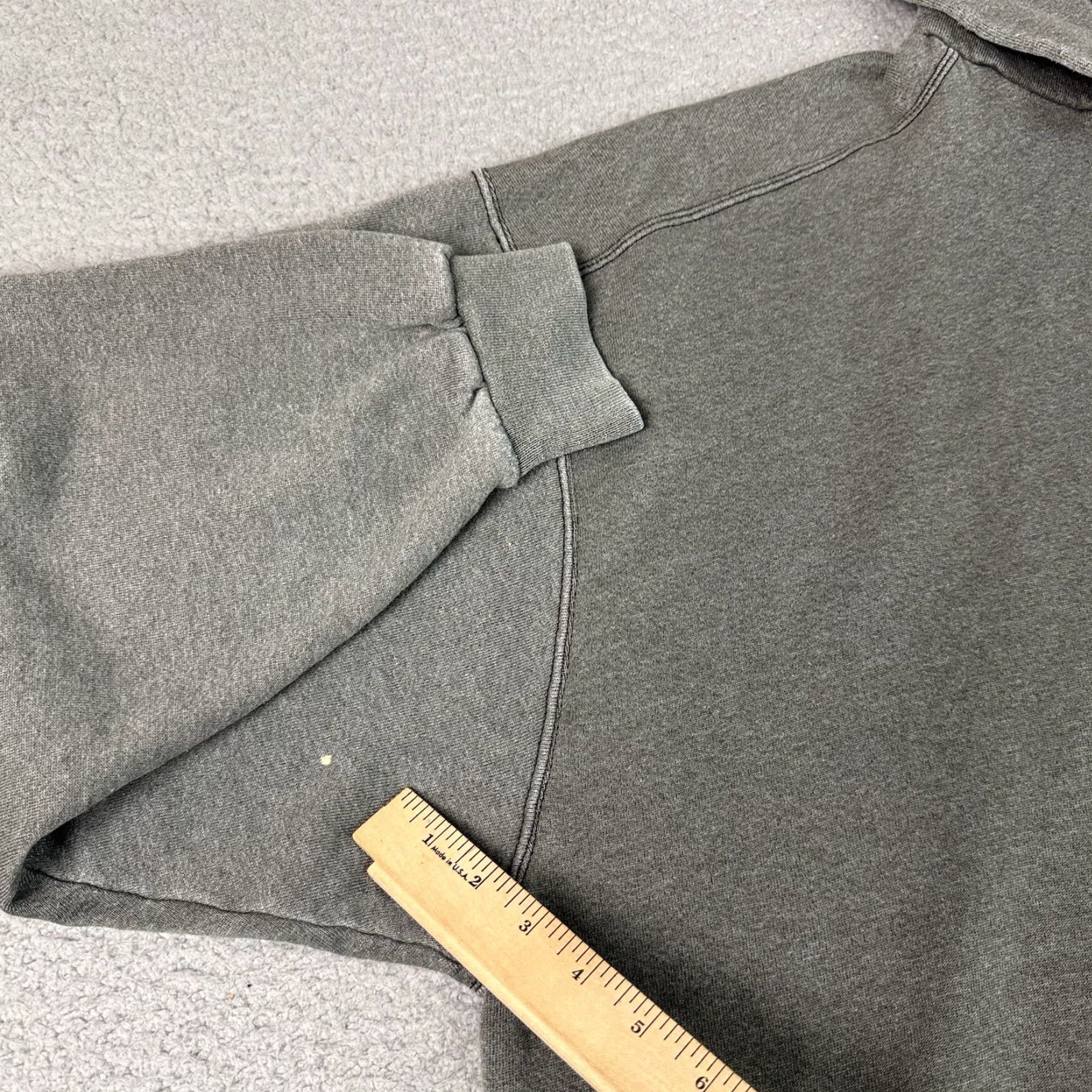 Nike VINTAGE Nike Sweatshirt Hoodie 2XL Gray Distressed 90s Essentials Sports USA Mens Size US XXL / EU 58 / 5 - 7 Thumbnail