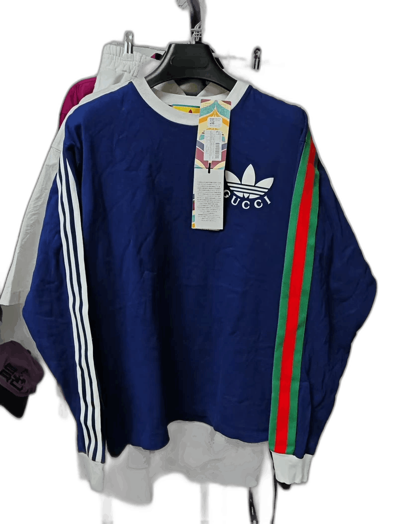 Gucci GUCCI x adidas Long Sleeve Striped Top Size US S / EU 44-46 / 1 - 1 Thumbnail