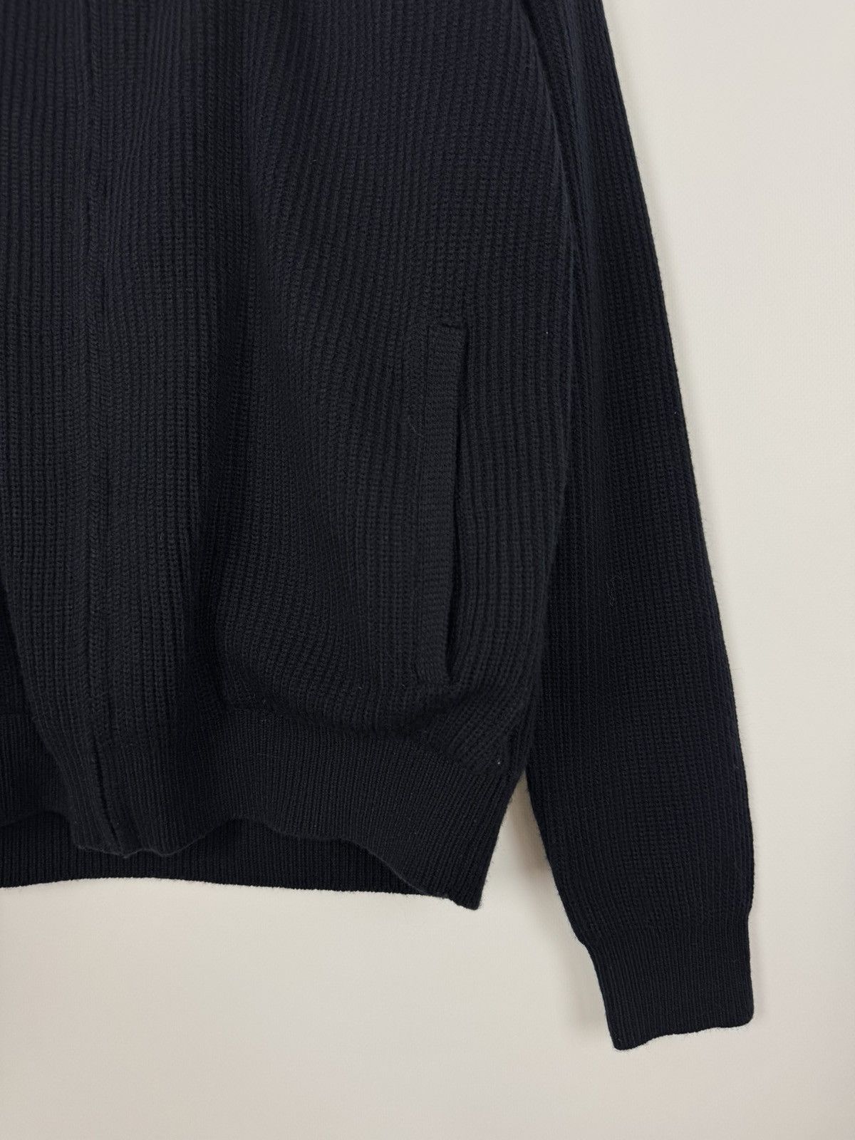Hackett Hackett London Ribbed Wool Blend Full Zip 2 in 1 Sweater Size US M / EU 48-50 / 2 - 5 Thumbnail