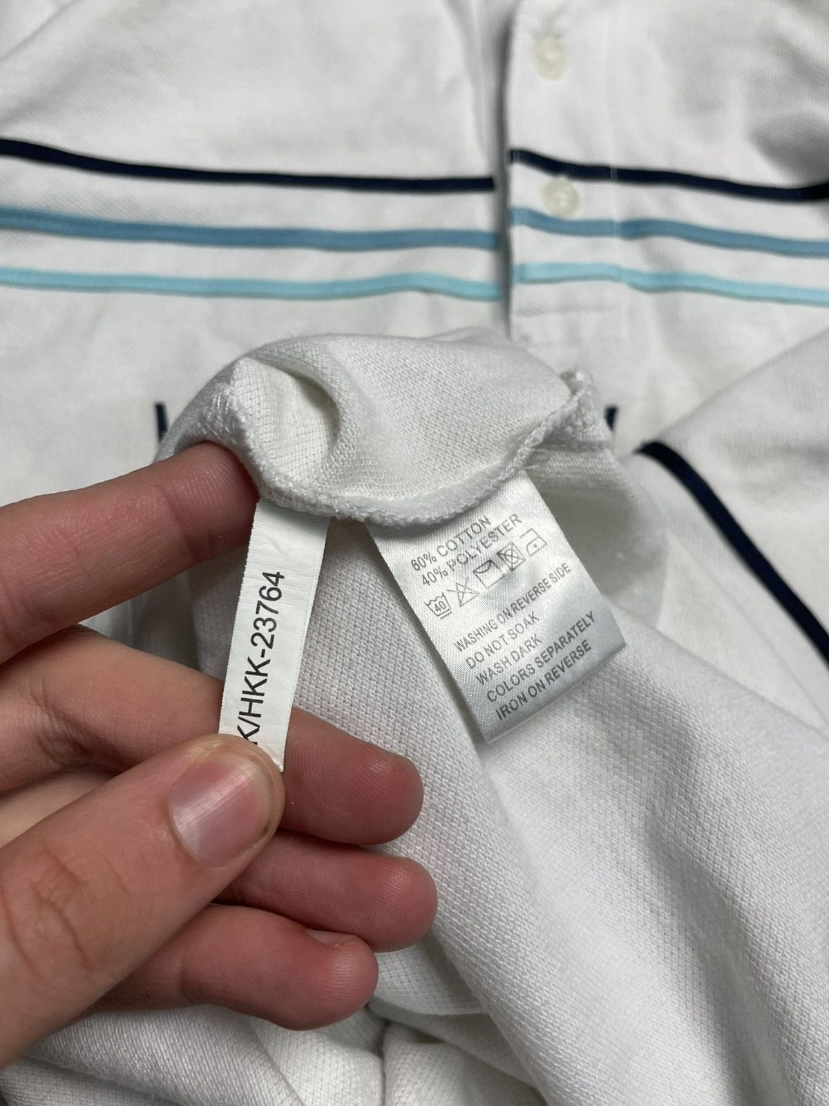 Yves Saint Laurent Vintage Yves Saint Lauren Polo Big Logo Size US S / EU 44-46 / 1 - 9 Thumbnail