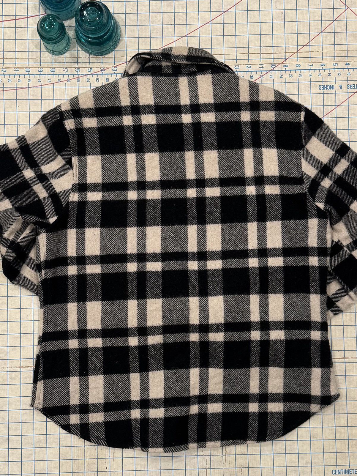Vintage Gerald & Stewart Fidelity CPO Plaid Wool Button Up Jacket Size US XL / EU 56 / 4 - 13 Thumbnail