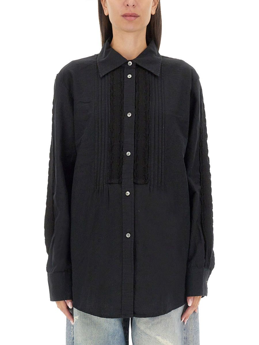 Our Legacy OUR LEGACY SHIRT "SINCERE" - BLACK (EU 38) Size XS / US 0-2 / IT 36-38 - 1 Thumbnail