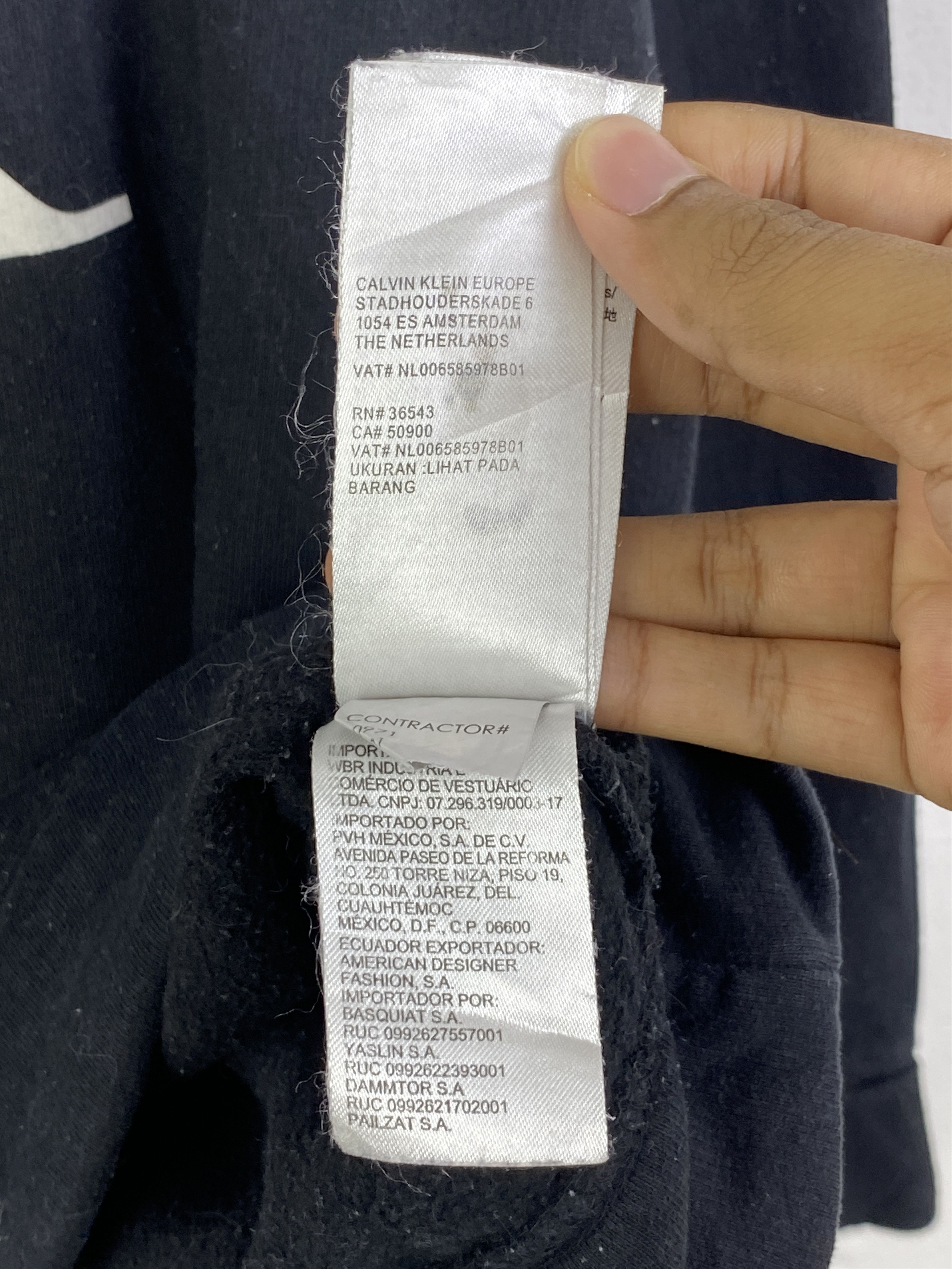 Calvin Klein Vintage Calvin Klein Jeans Wording Sweatshirt SH0323 Size US S / EU 44-46 / 1 - 13 Thumbnail