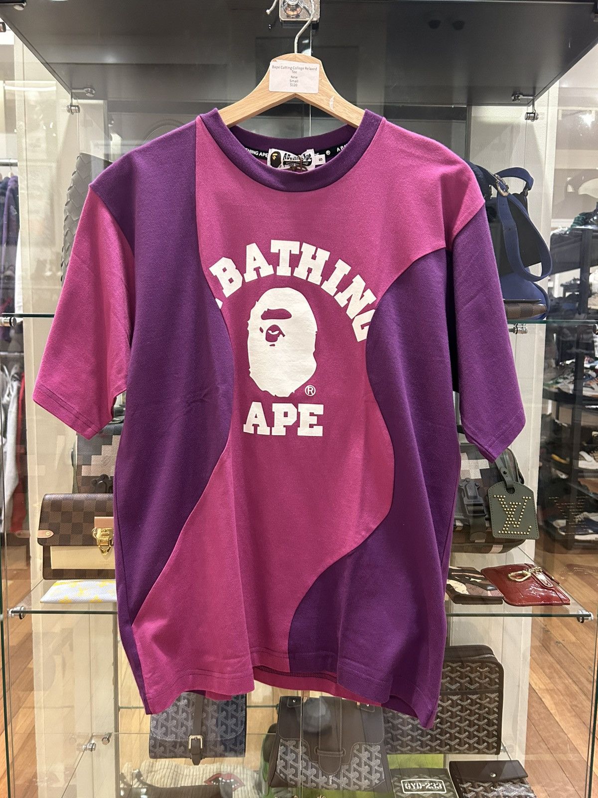 Bape Bape Cutting College Relaxed Tee Size US S / EU 44-46 / 1 - 1 Thumbnail