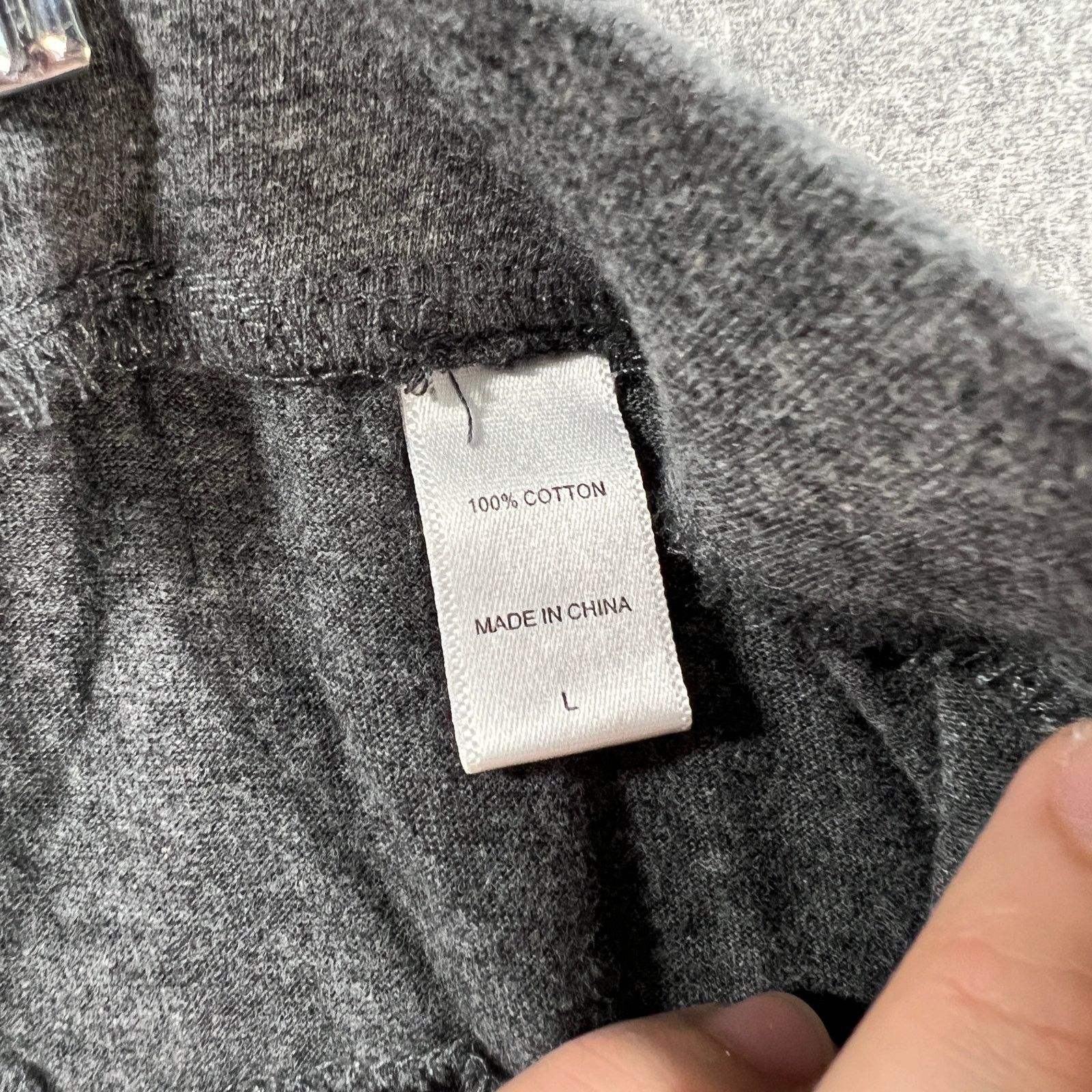 Other Koolaburra by UGG Essentials Cotton Joggers Charcoal Hth Size 34" / US 12 / IT 48 - 10 Thumbnail
