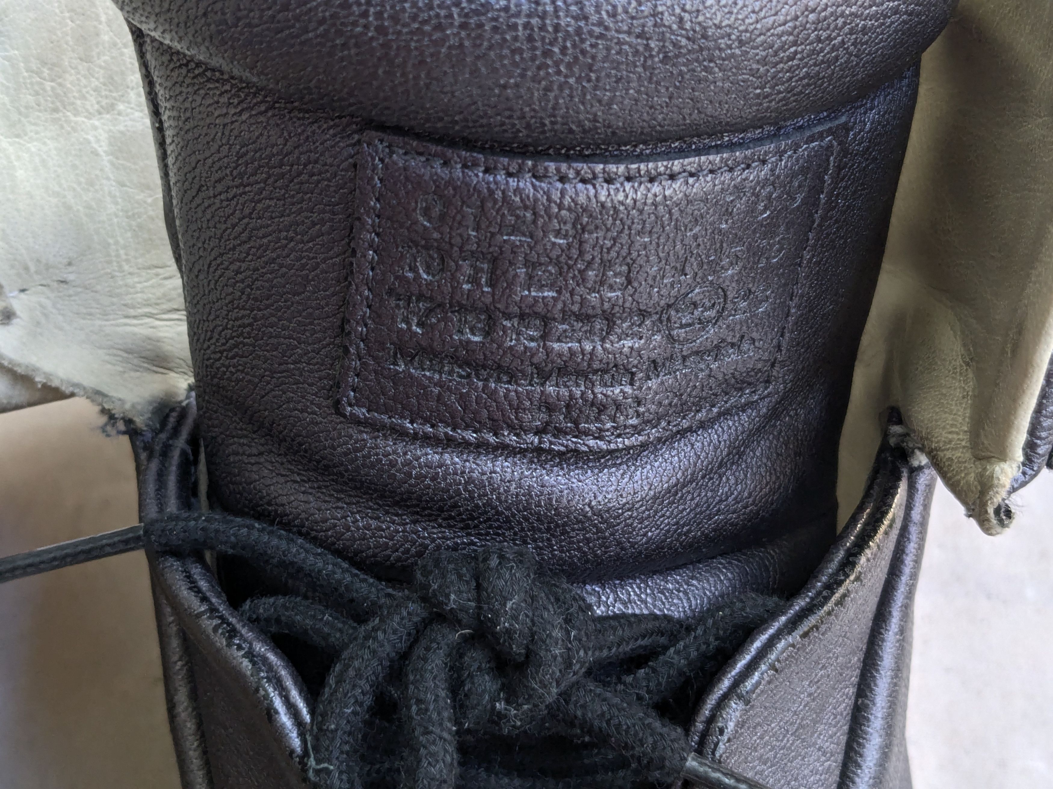 Maison Margiela Metalized Camel Leather Future High-Top Sneakers 9 42 Size US 9 / EU 42 - 13 Thumbnail