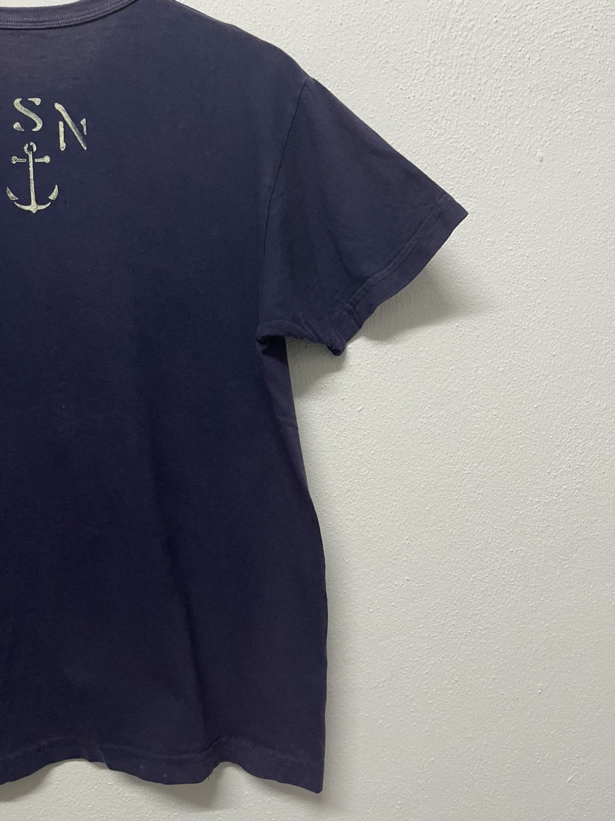 Buzz Rickson's VINTAGE BUZZ RICKSON US NAVAL TSHIRT SUN FADED Size US M / EU 48-50 / 2 - 10 Thumbnail