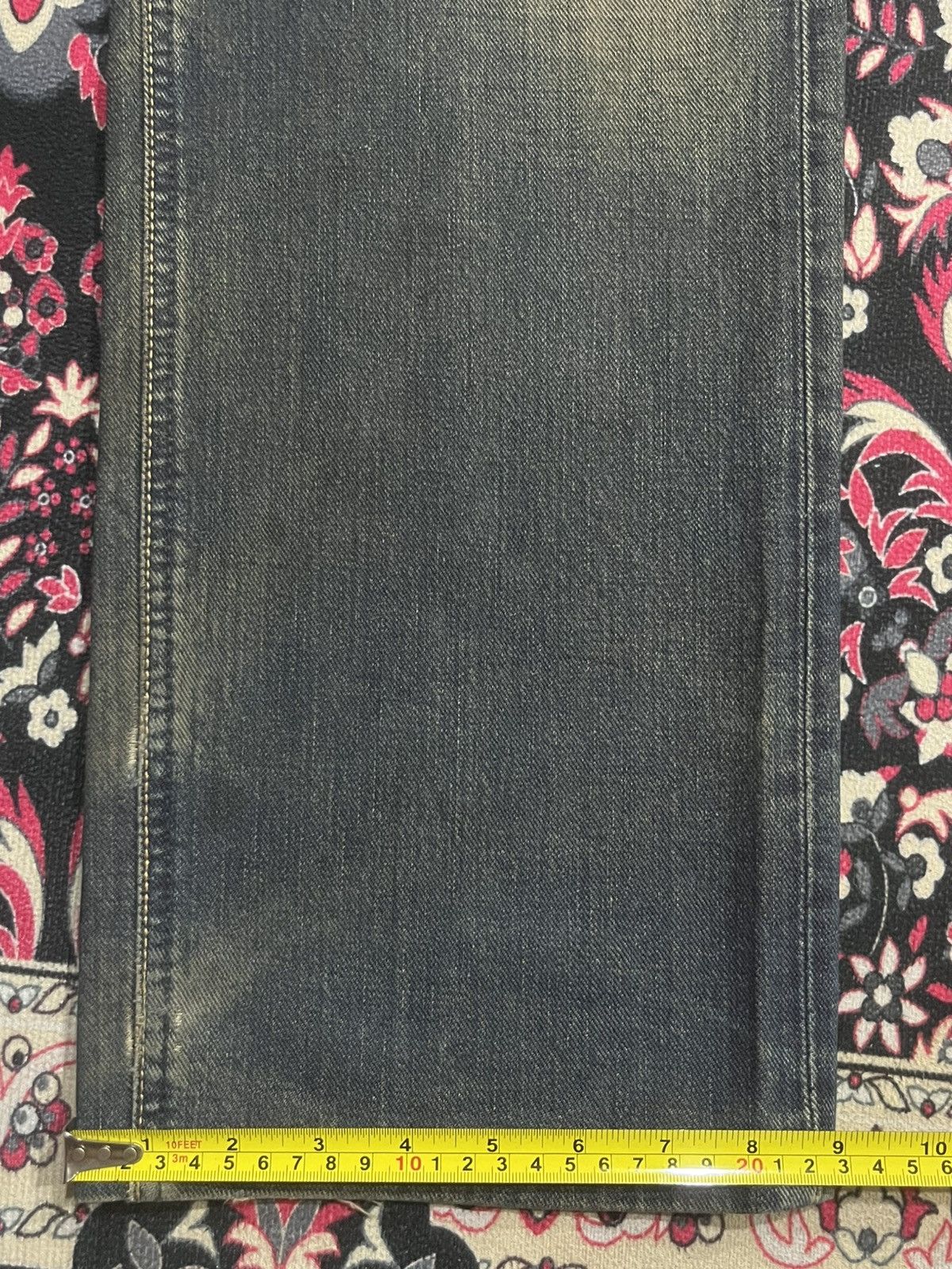 Vintage ⚡️Selvedge⚡️Vintage Lee Riders Sanforized Mud Washed Jeans Size US 27 - 21 Thumbnail