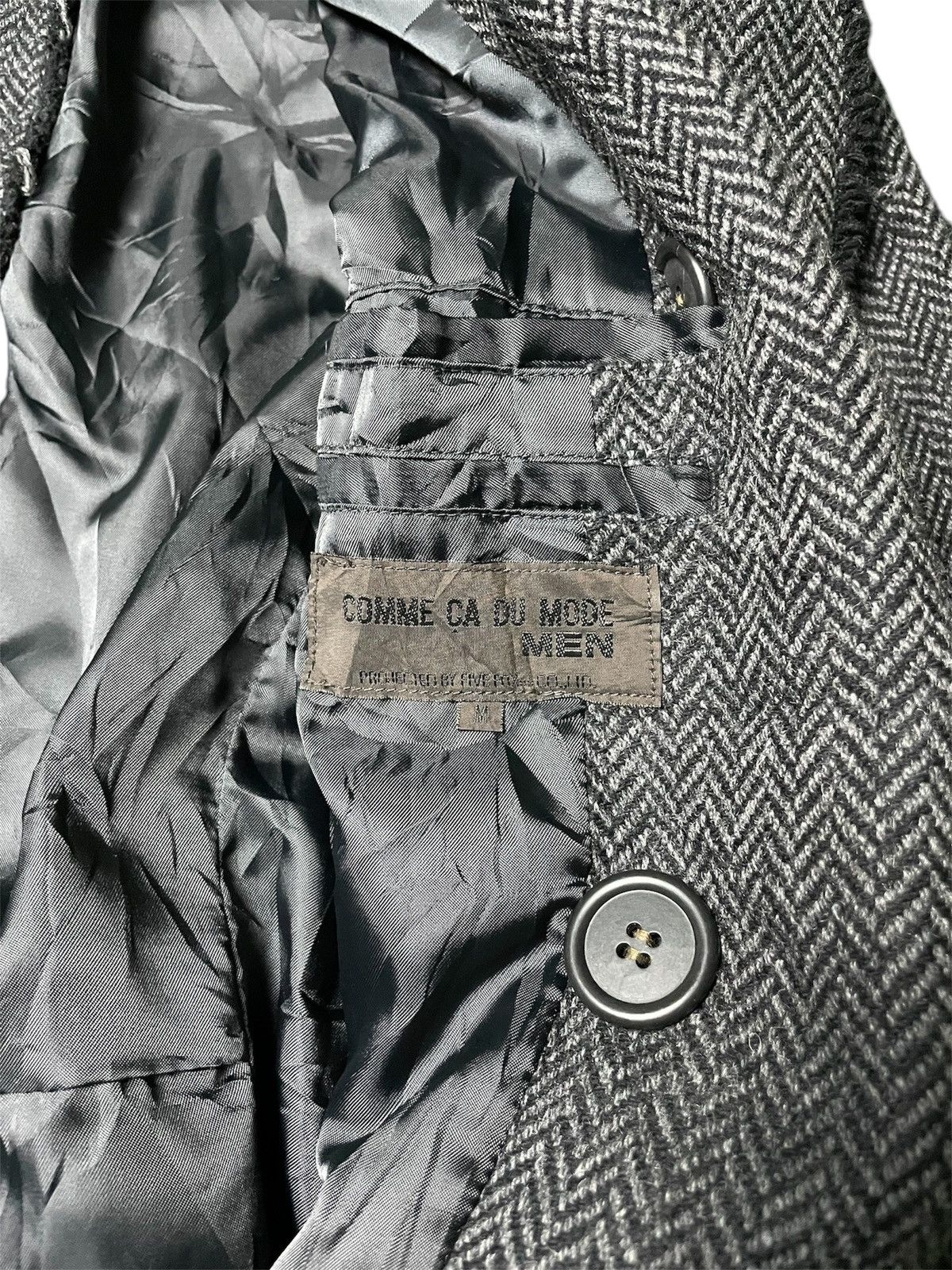 Comme Ca Ism × If Six Was Nine × Japanese Brand Comme ça Du Mode ✔️ Gothic/Punk inspired Trench Coat Size US M / EU 48-50 / 2 - 3 Thumbnail